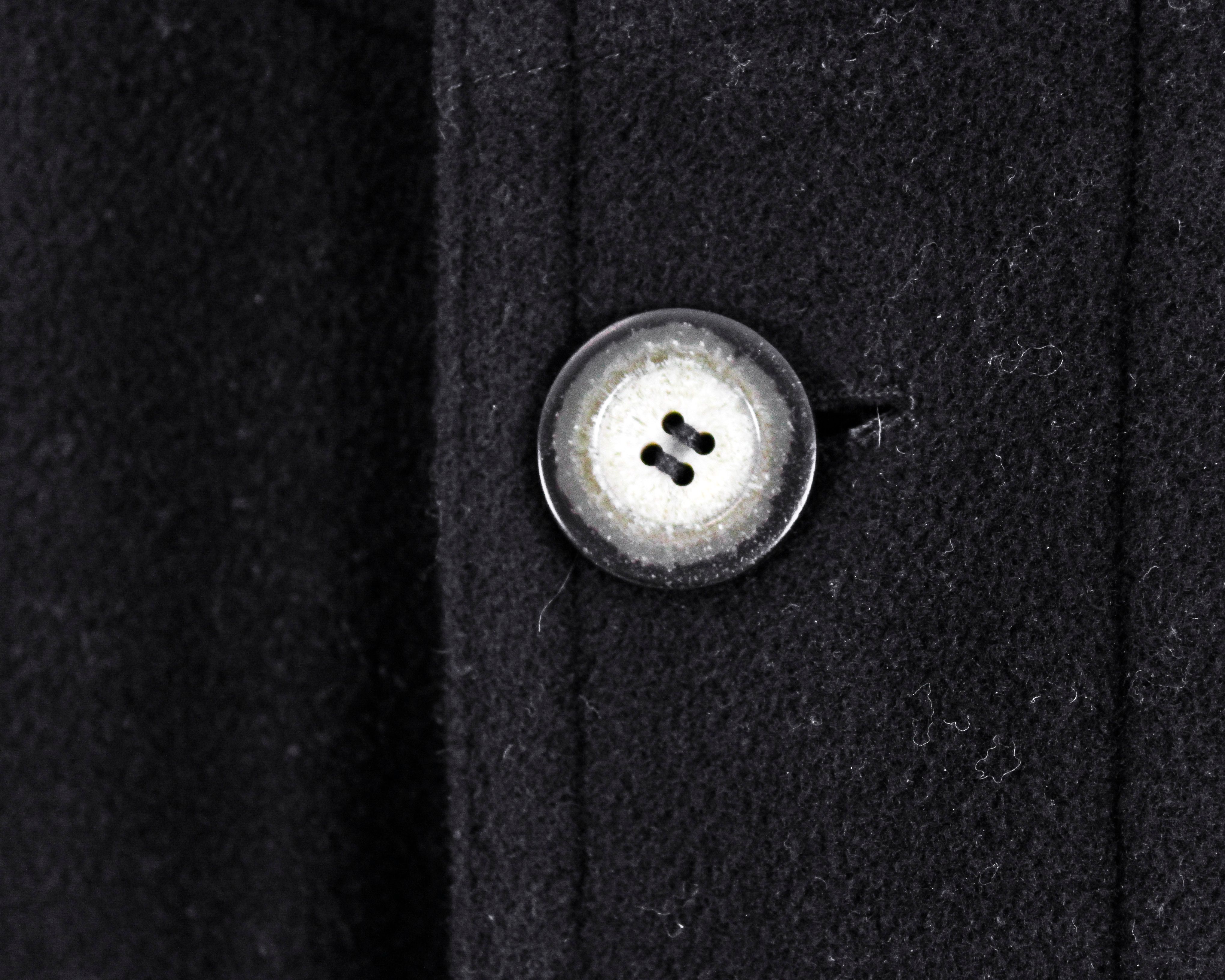 Vintage Malenkow Men L Wool Cashmere Jacket Pea Coat EU 52 Winter Size US L / EU 52-54 / 3 - 5 Thumbnail
