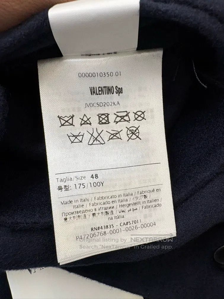 Valentino Valentino Cashmere patchwork coat Size 48S - 4 Thumbnail