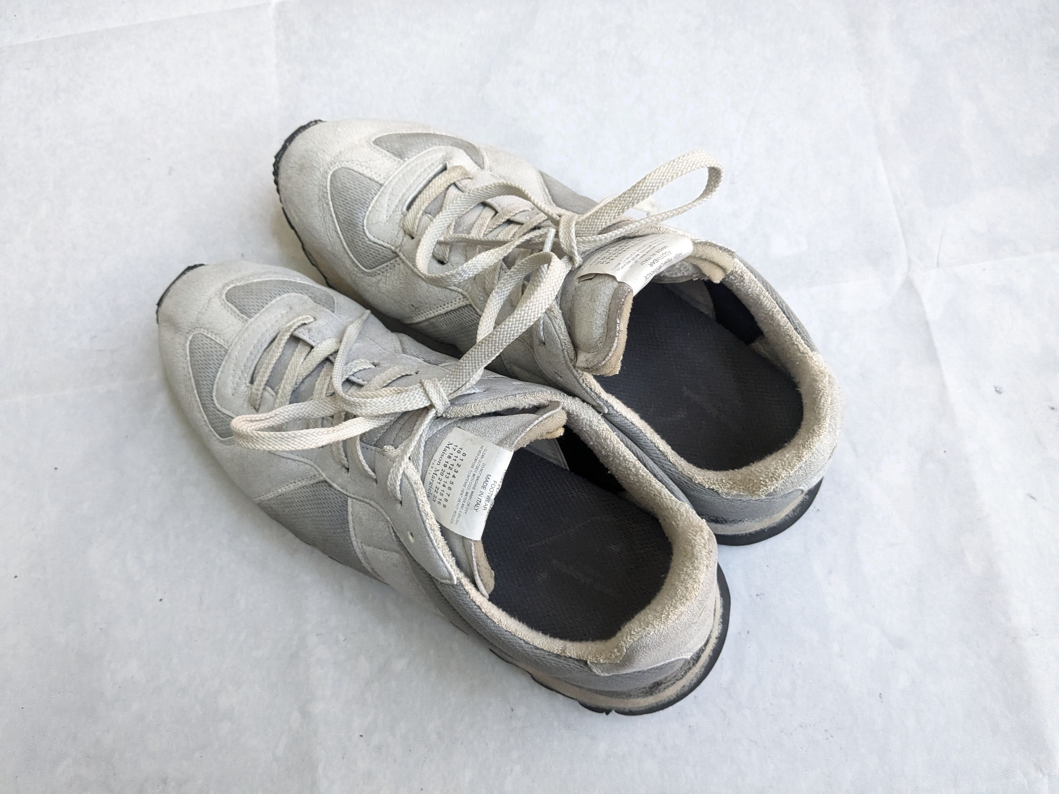 Maison Margiela Maison Margiela Track Sneakers Gray 10 43 Runner Size US 10 / EU 43 - 13 Thumbnail