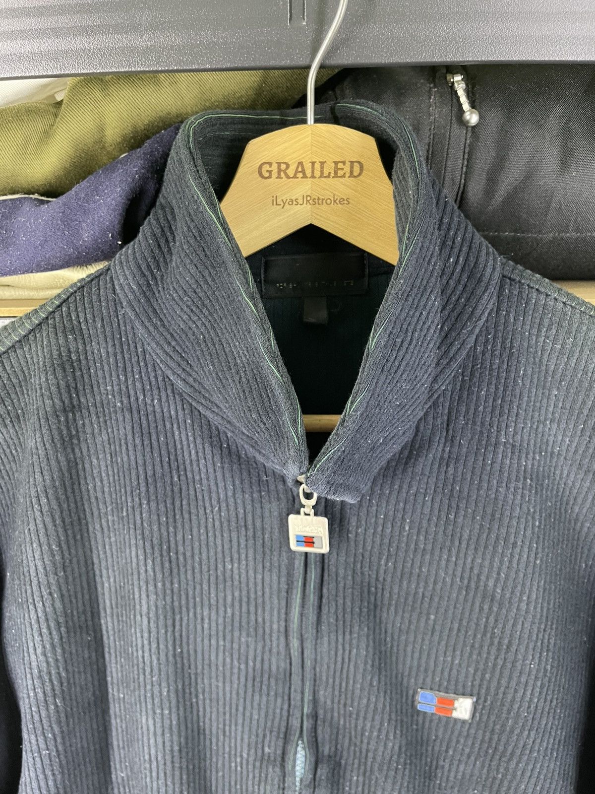 Yamaha Vintage 90's Yamaha Corduroy Full-Zip Sweatshirt Size US M / EU 48-50 / 2 - 17 Thumbnail