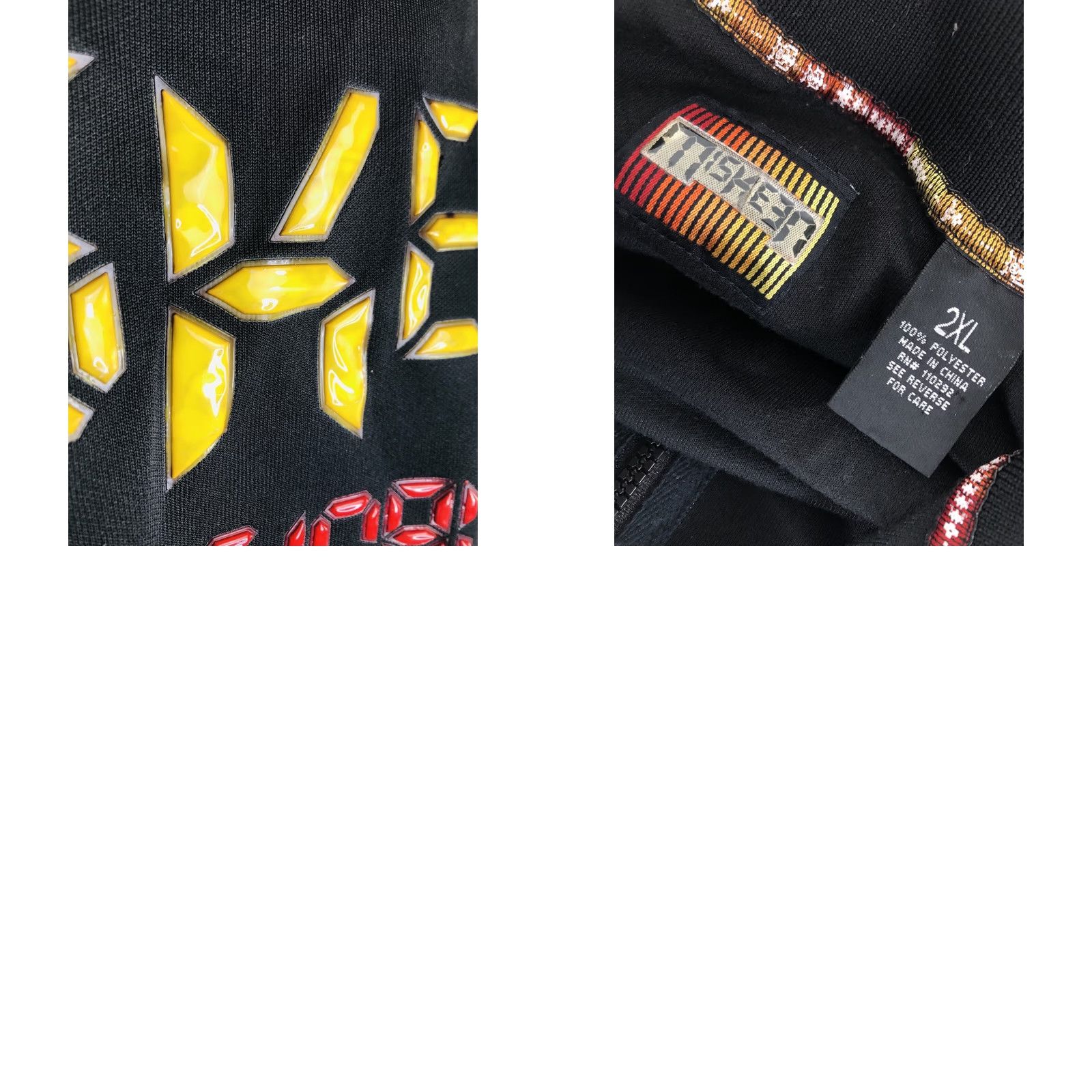 Logo 7 Miskeen Atari Video Game PUFFY LOGO Space Invaders 2XL Jacket Mens Regular Size 2XL Black Full Zip Logo 90s Theme Pokemon? Size US XXL / EU 58 / 5 - 8 Thumbnail