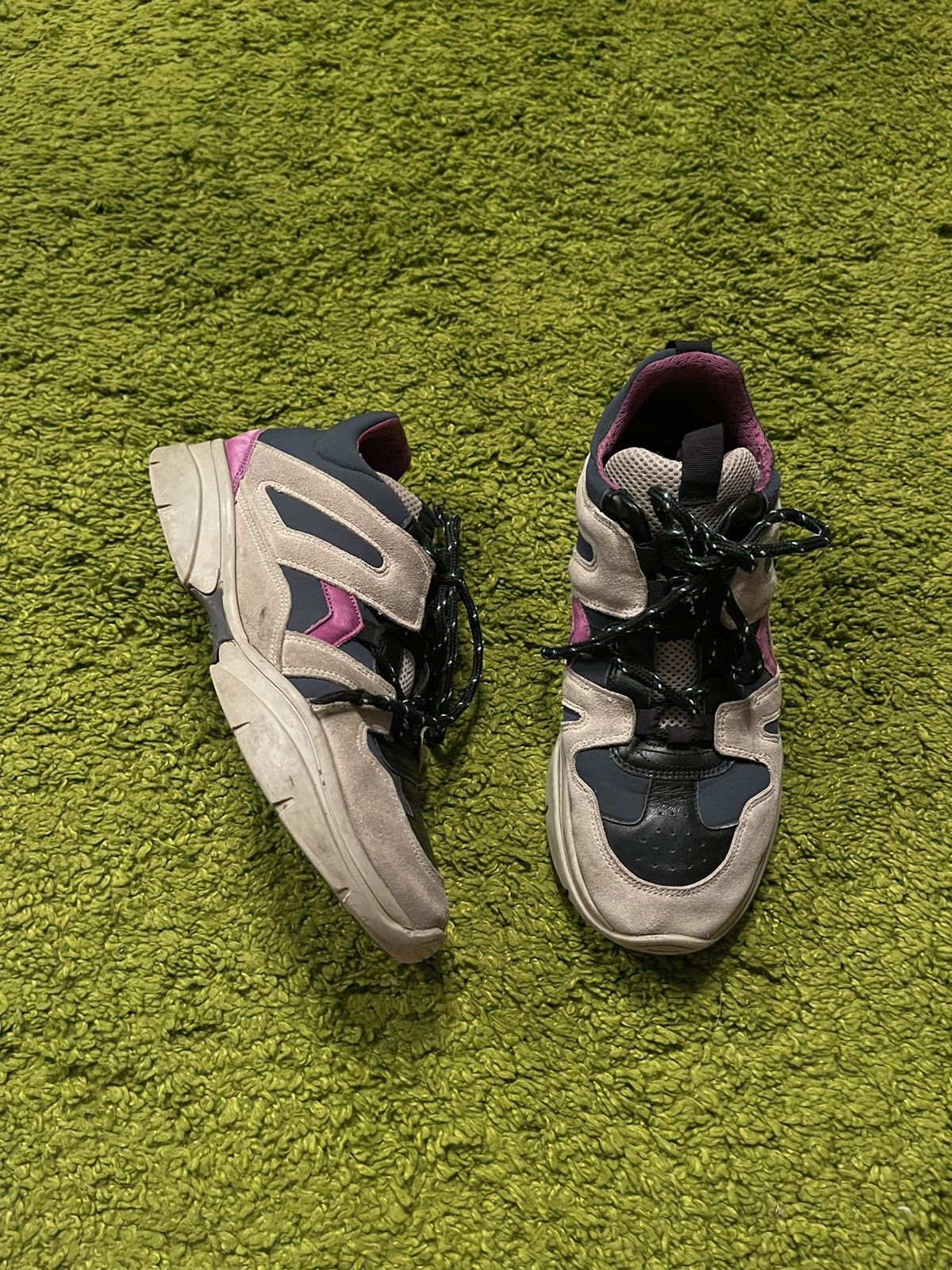 Designer × Isabel Marant × Isabel Marant Etoile Isabel Marant avant garde coloured sneakers Size US 10 / IT 40 - 1 Thumbnail