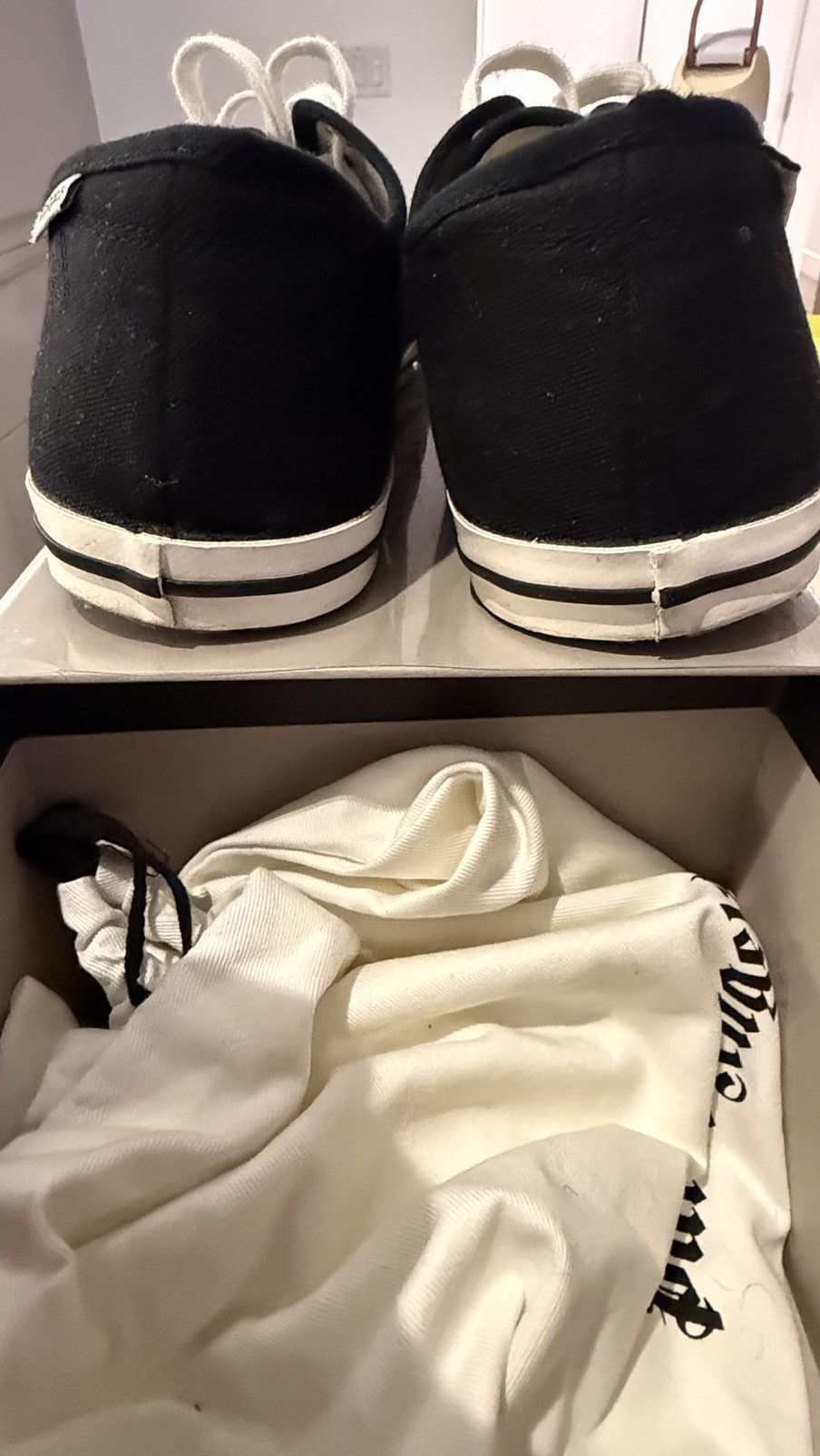 Palm Angels Palm Angels Square Vulcanized Sneakers Size US 12 / EU 45 - 6 Thumbnail