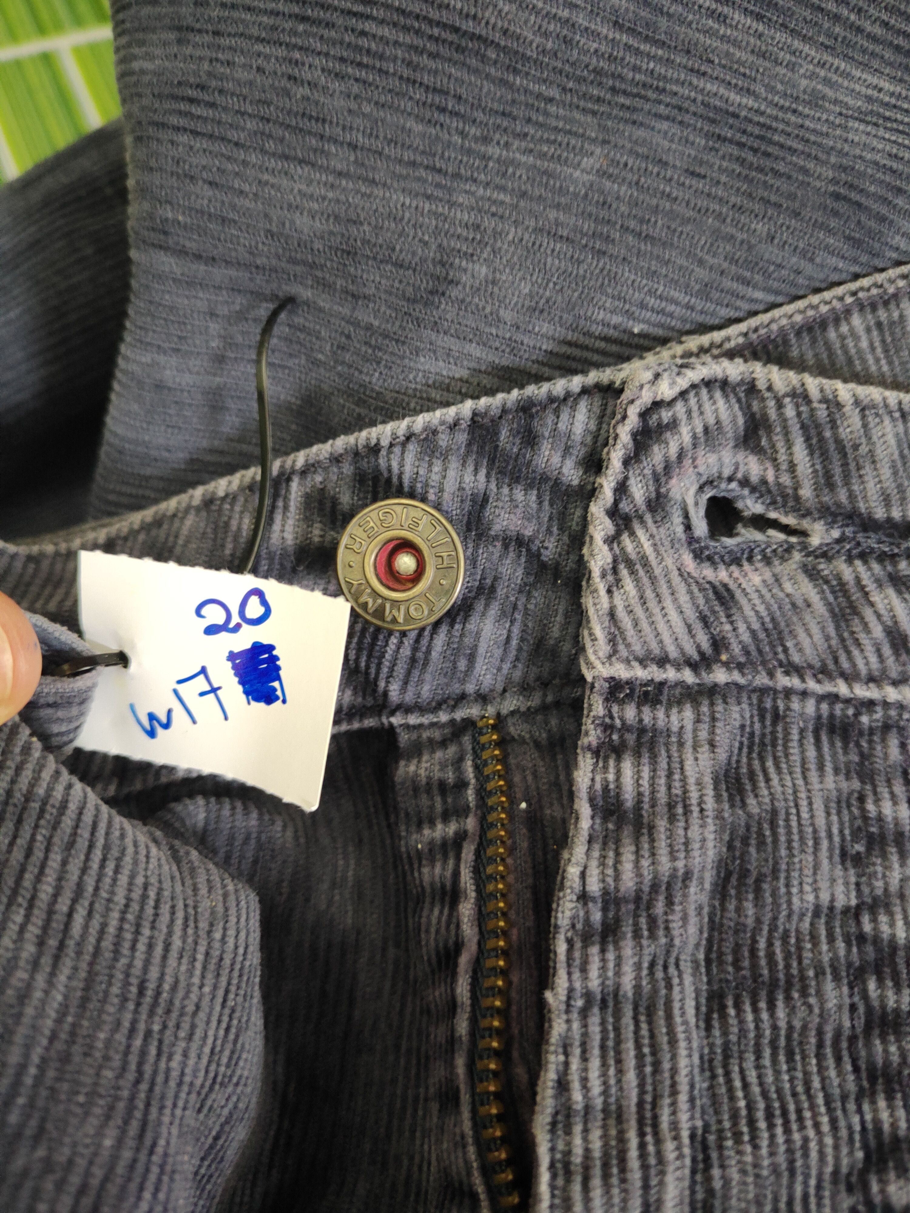Tommy Hilfiger Tommy Hilfiger Navy Faded vintage Corduroy Pants #W1720 Size US 36 / EU 52 - 18 Thumbnail