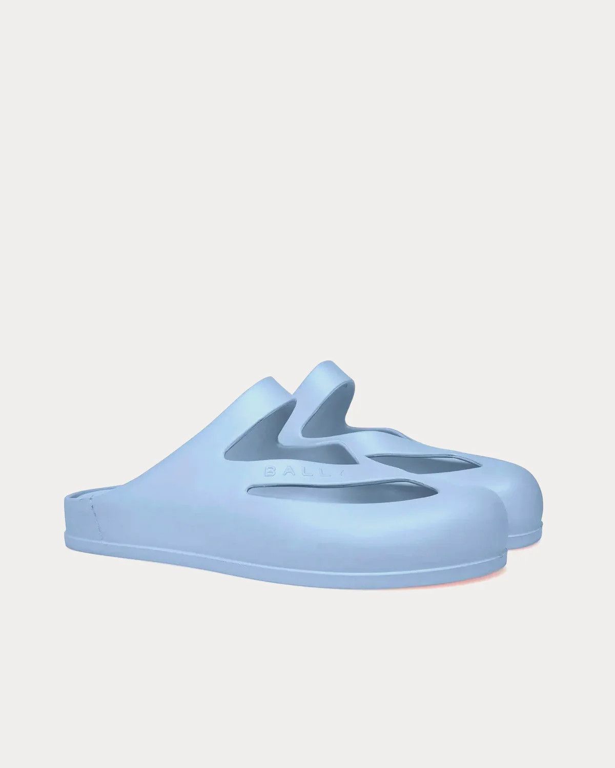 Bally o1y1224 Rubber Slide Slipper in Blue Size US 5.5 / EU 38 - 1 Thumbnail