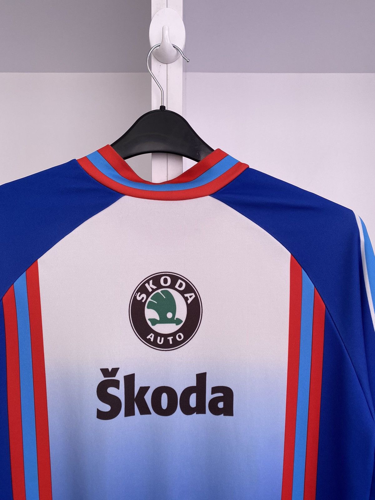 Vintage Vintage Skoda Cycling Jersey Size US XL / EU 56 / 4 - 11 Thumbnail