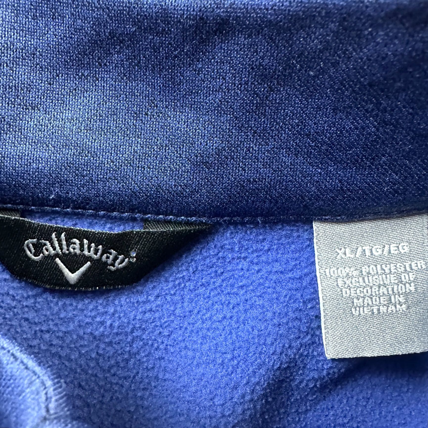Callaway Callaway Sweater Mens XL Blue Half Zip Golf Performance Pullover Size US XL / EU 56 / 4 - 6 Thumbnail