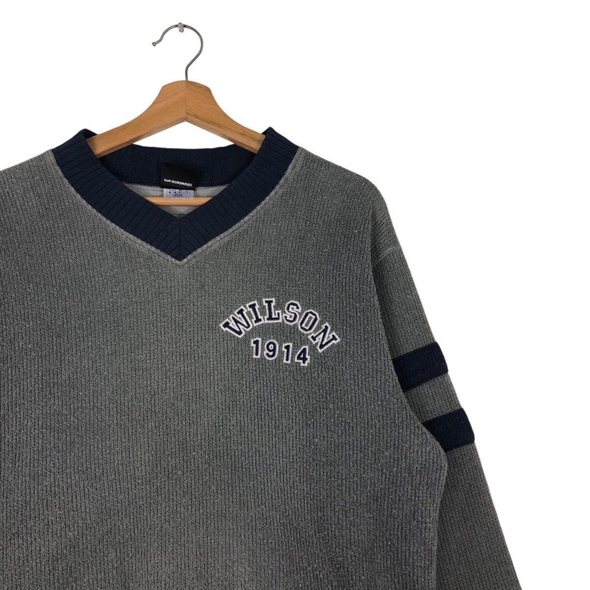 Japanese Brand 📌Vintage Sweatshirt Sports Wilson 1914 Big Logo Crewneck Size US M / EU 48-50 / 2 - 7 Thumbnail