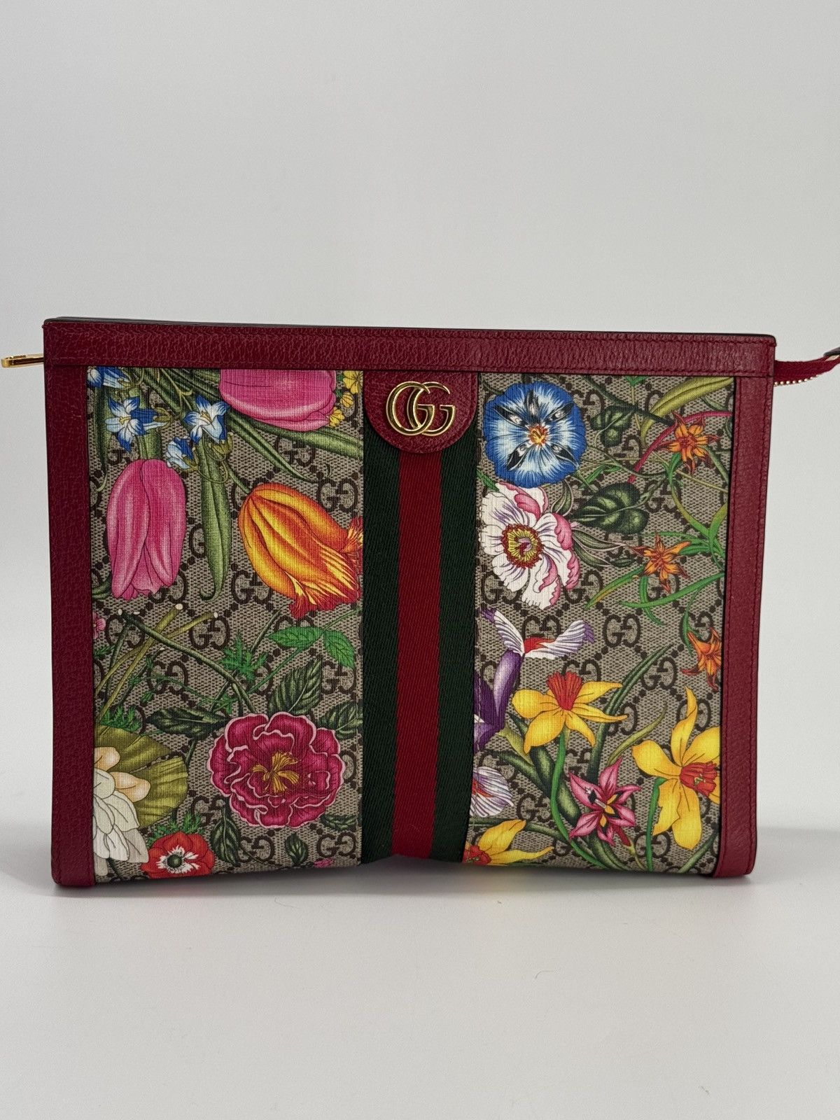 Gucci Gucci GG Ophidia Flora Clutch Size ONE SIZE - 1 Thumbnail