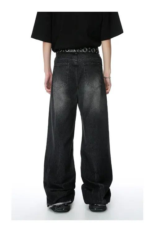 VIBE Baggy Black Denim Jeans Size US 28 / EU 44 - 3 Thumbnail