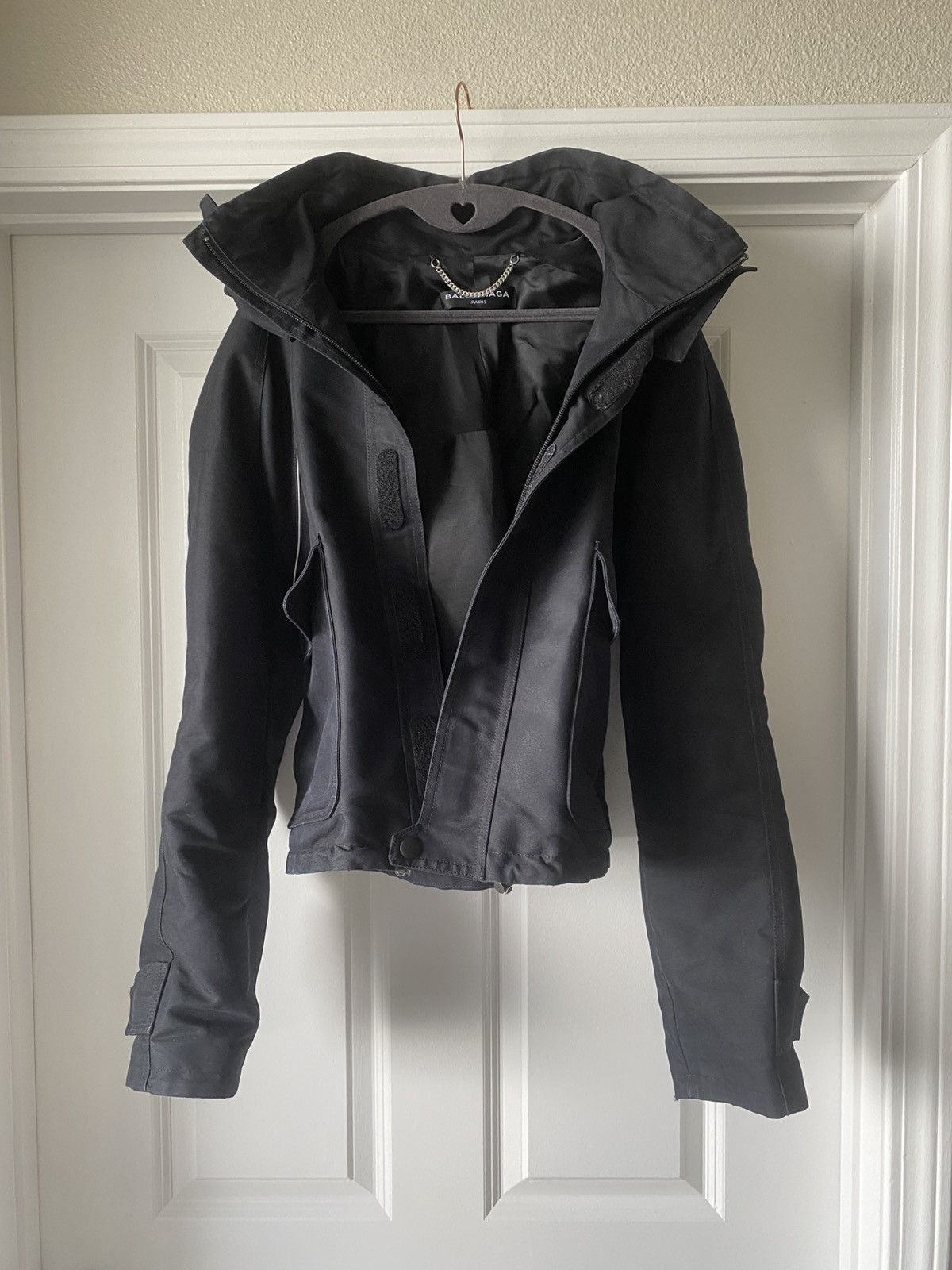 Balenciaga Balenciaga Cropped Parka Size US L / EU 52-54 / 3 - 1 Thumbnail