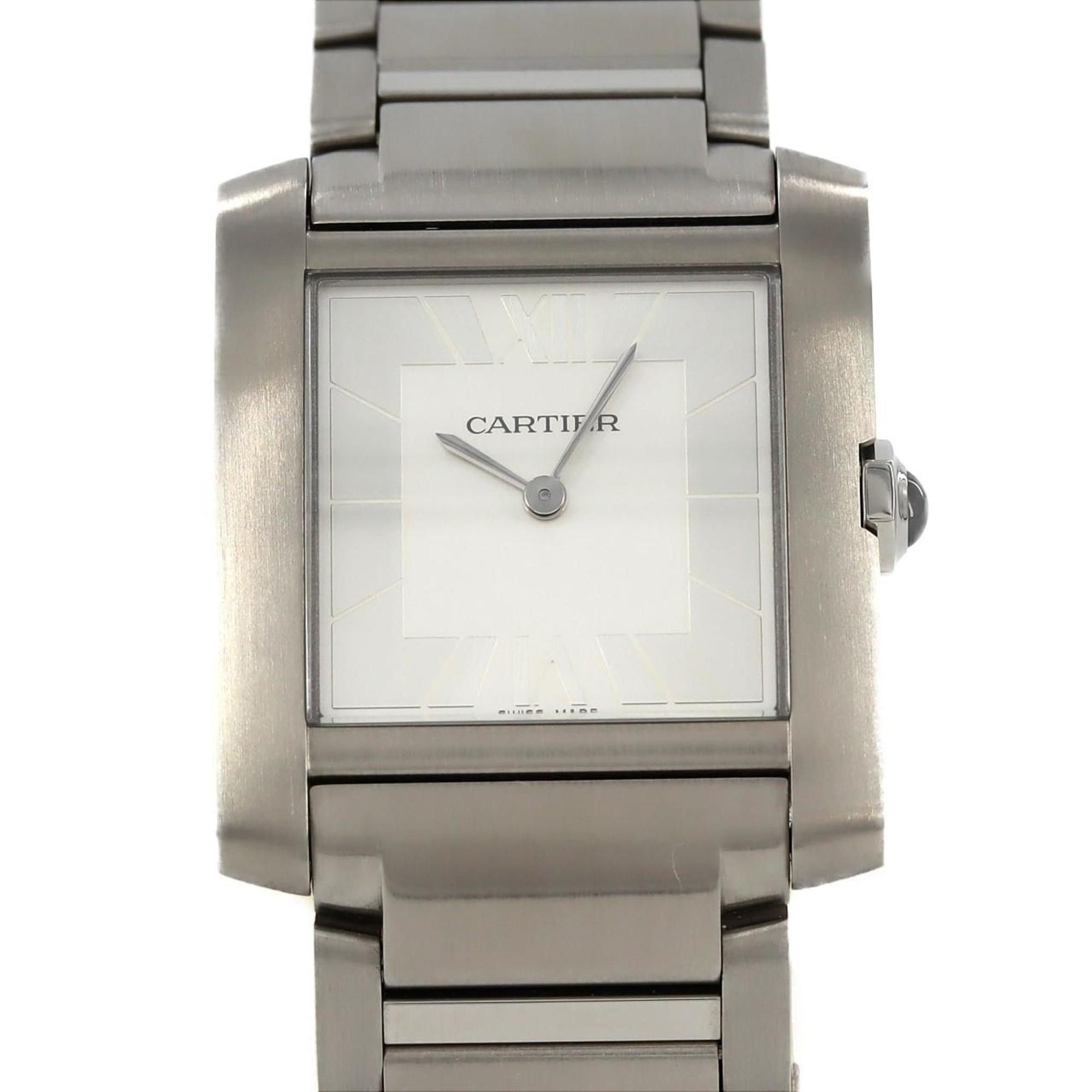 Cartier Cartier Tank Francaise MM JAPAN LIMITED WSTA0086 SS Wristwatch Quartz Size ONE SIZE - 1 Thumbnail
