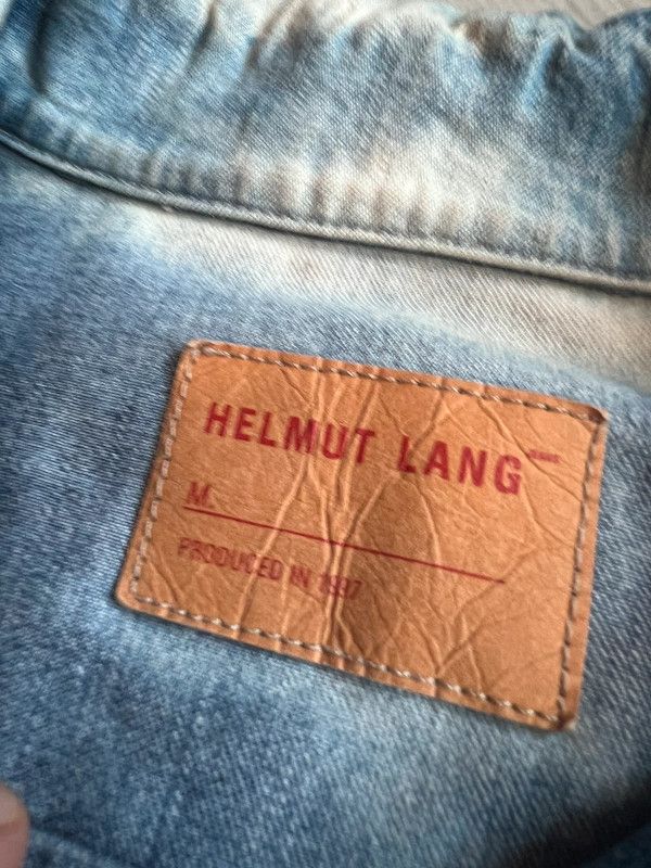 Helmut Lang × Vintage denim jacket Helmut Lang M rare Size M / US 6-8 / IT 42-44 - 5 Thumbnail