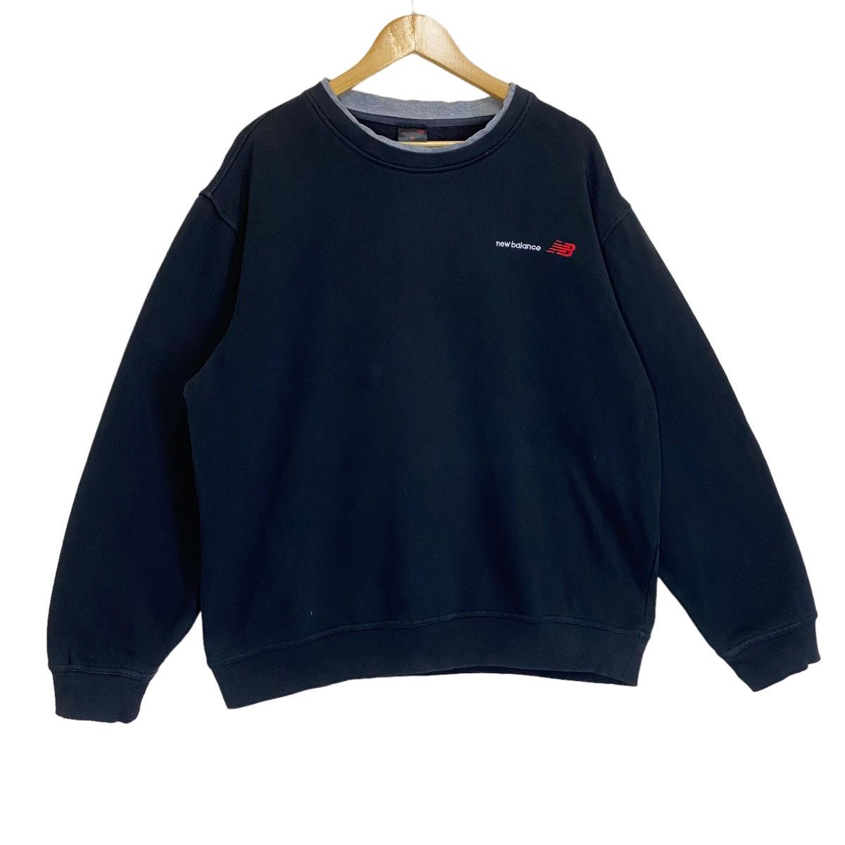 New Balance New Balance Small Logo Crewneck Sweatshirt Size US M / EU 48-50 / 2 - 2 Thumbnail