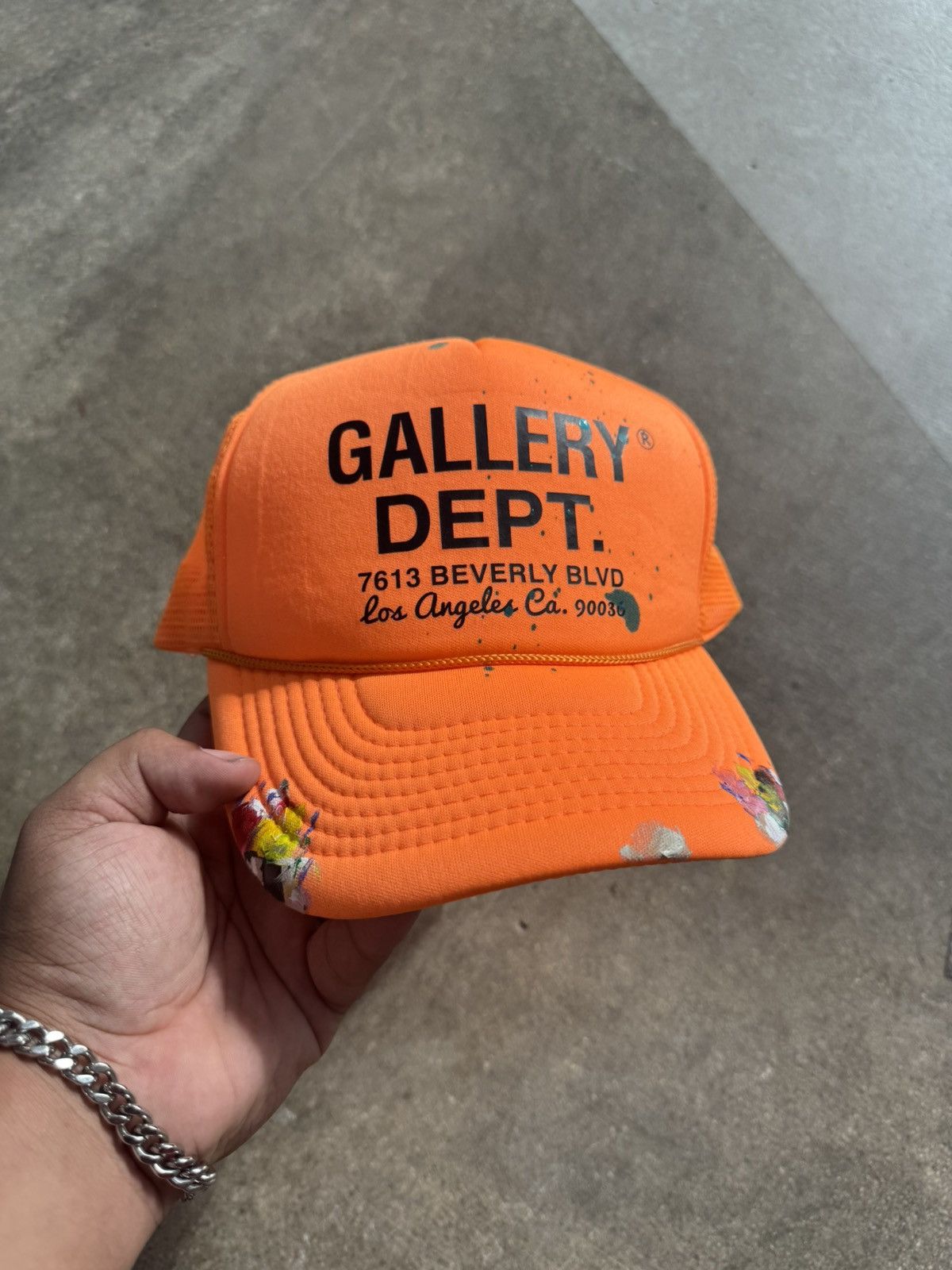Gallery Dept. Gallery Dept. Workshop Trucker Hate Orange Size ONE SIZE - 1 Thumbnail