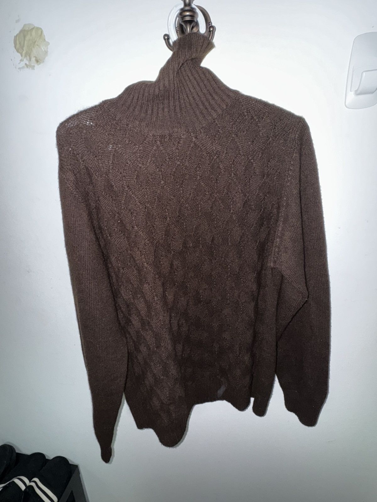 Brioni Brioni Brown Cashmere Sweater Size US M / EU 48-50 / 2 - 1 Thumbnail