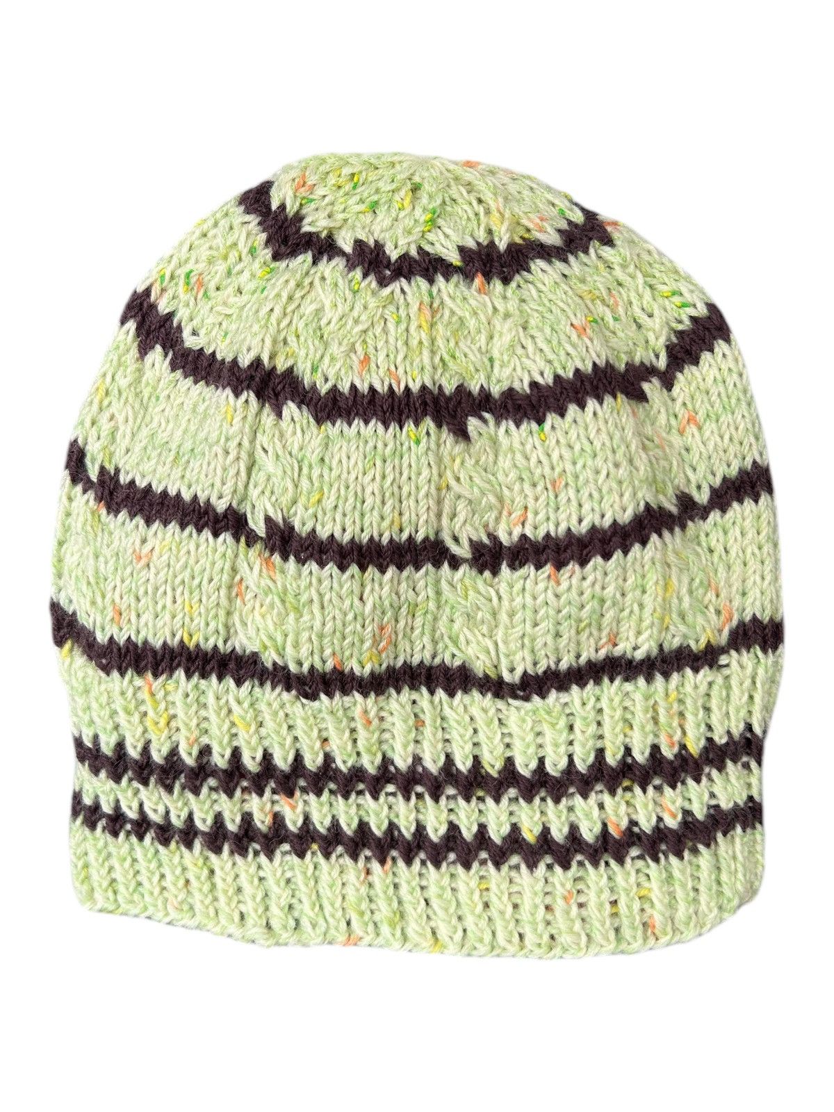 Japanese Brand × Kapital × Vintage Crochet Knitted Handmade Rare Beanie Hats ☠️☠️ Size ONE SIZE - 1 Thumbnail
