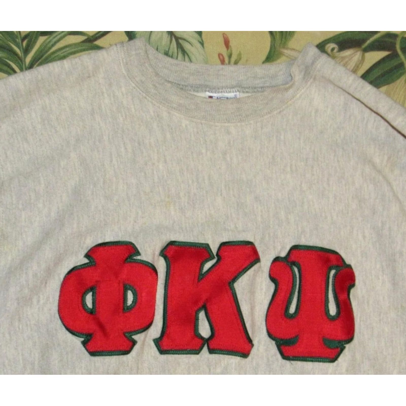 Champion Vtg CHAMPION Reverse Weave Sweatshirt Phi Kappa Psi Made In USA XL Shirt Mens Gray Size US XL / EU 56 / 4 - 2 Thumbnail
