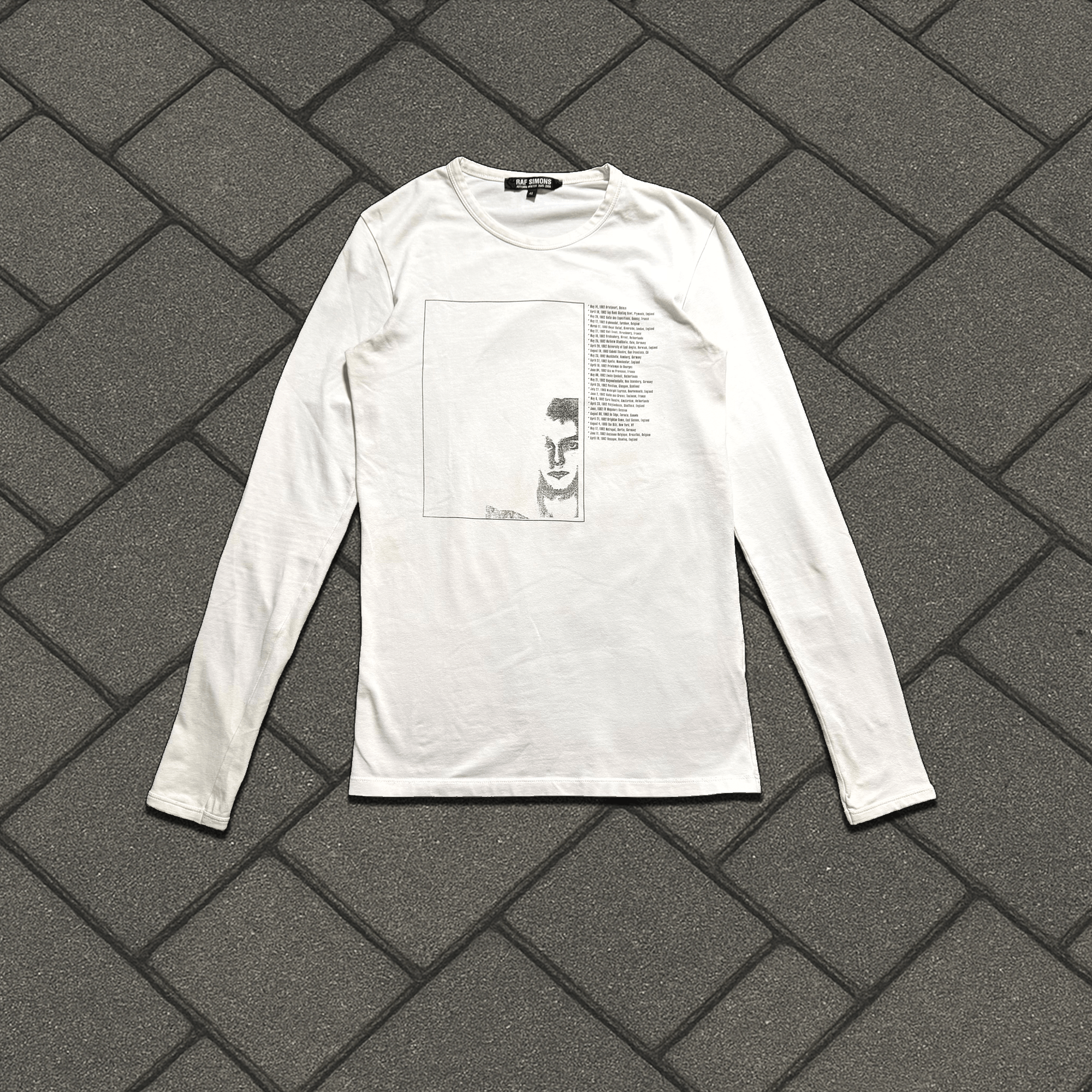 RAF BY RAFSIMONS ロンT Raf Simons FW07 Raf By Raf Simons Powerlines Longsleeve Tshirt