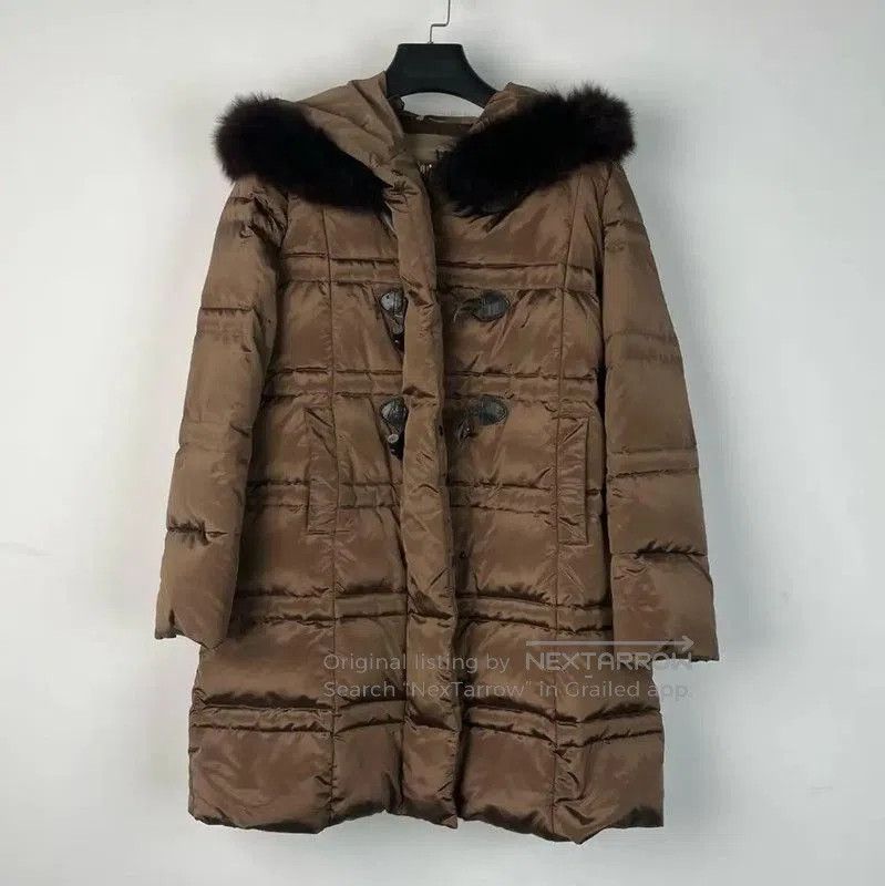 Max Mara MaxMara Brown Winter Down Coat for Women . Size M / US 6-8 / IT 42-44 - 1 Thumbnail