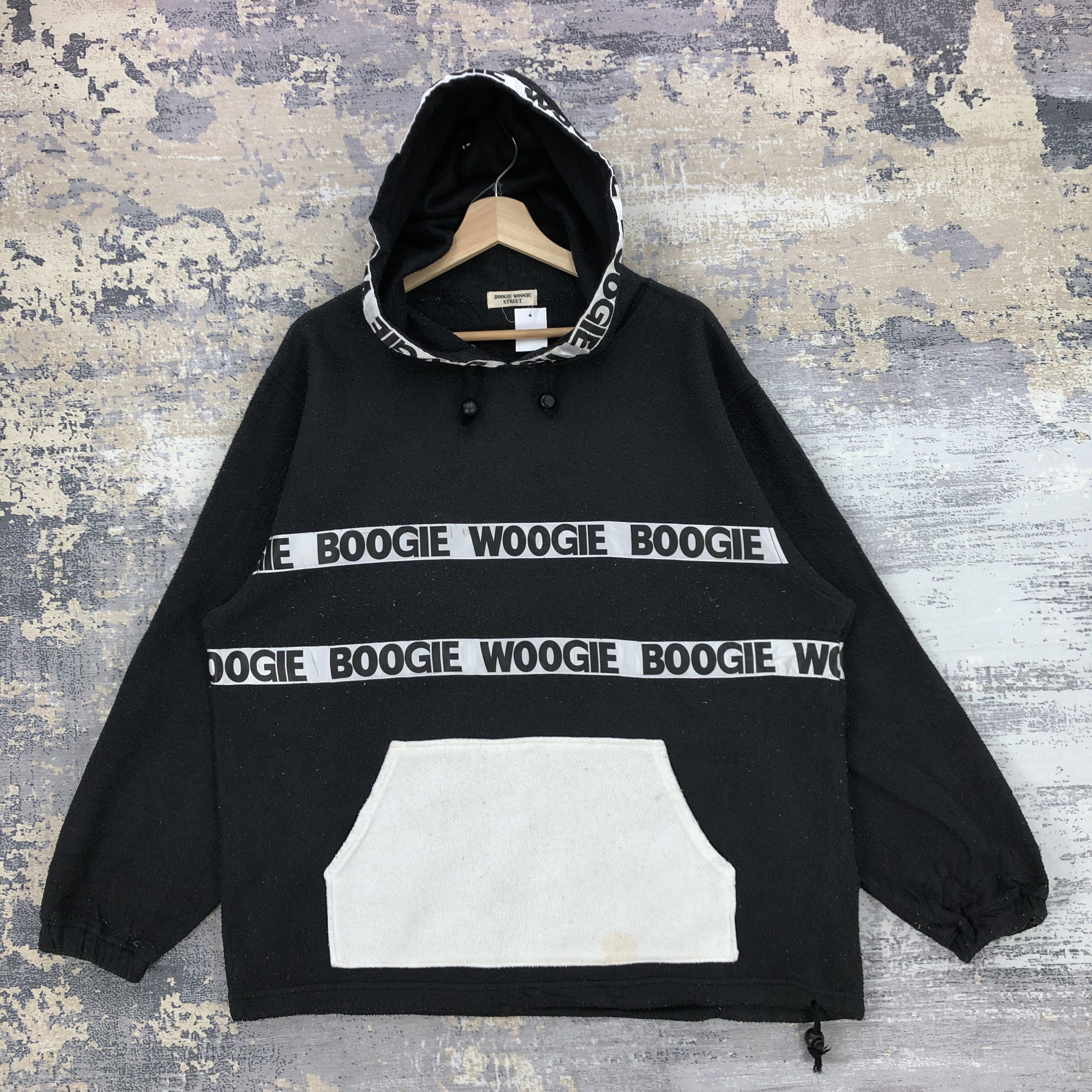 Japanese Brand Vintage Boogie Woogie Sweatshirt Hoodie Japanese Sweater Size US L / EU 52-54 / 3 - 2 Thumbnail