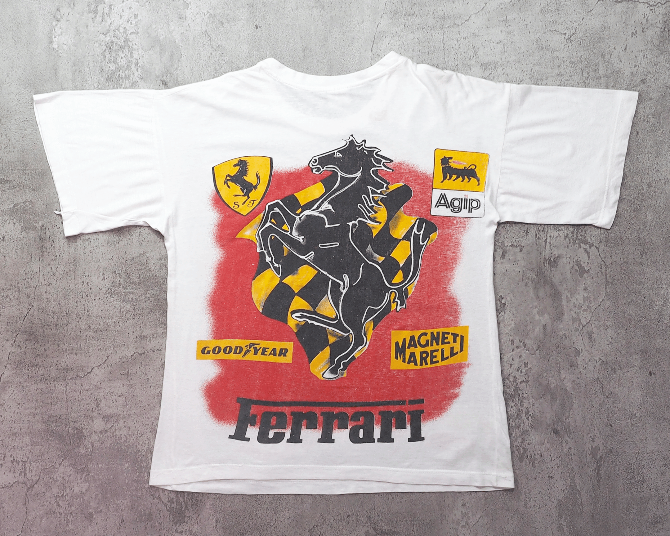 Vintage Vintage 1990s Michael Schumacher Ferrari Shirt L Size US L / EU 52-54 / 3 - 4 Thumbnail