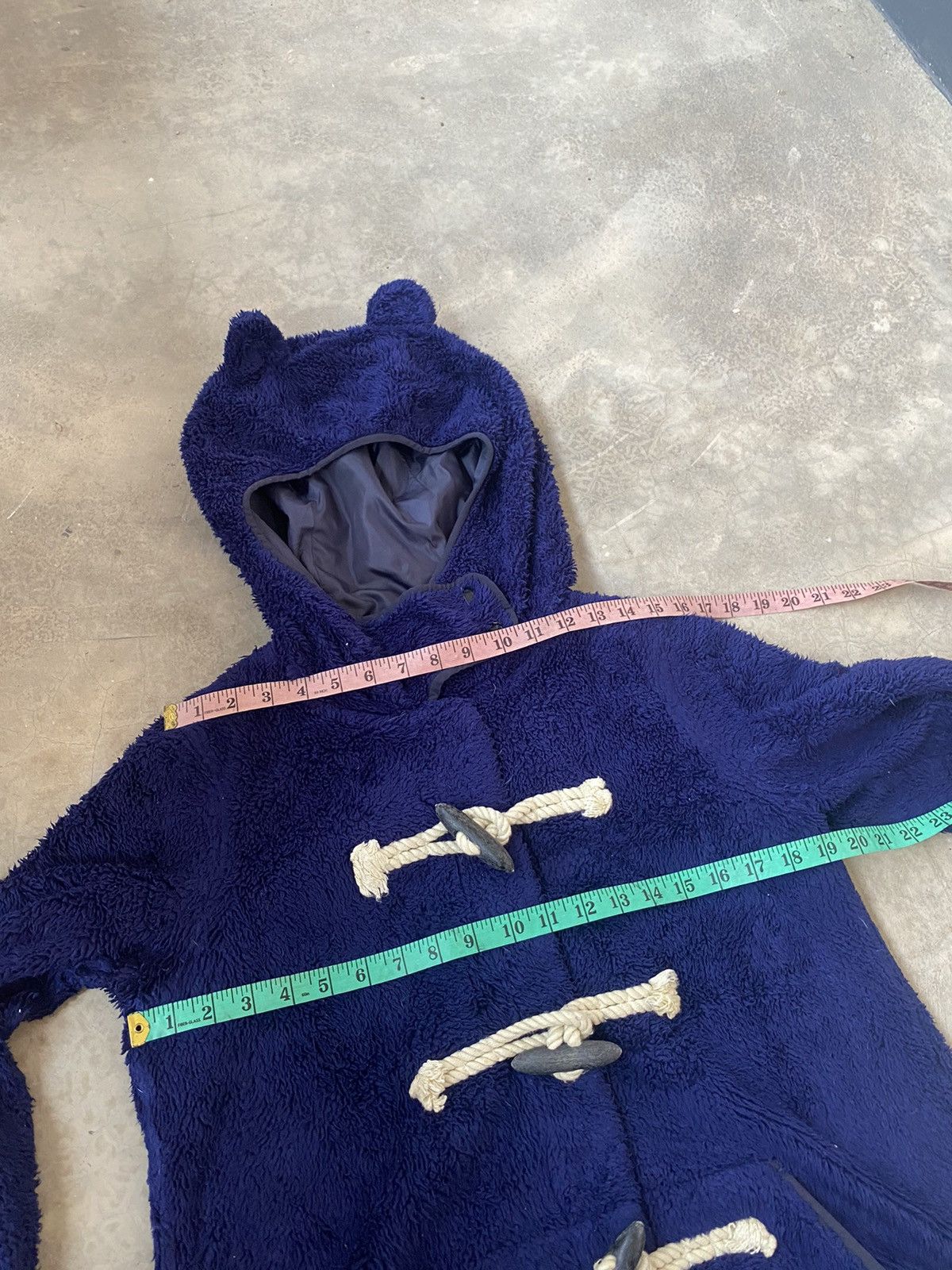 ISSEY MIYAKE MERCIBEAUCOUP DEEP PILE SHERPA JACKET
