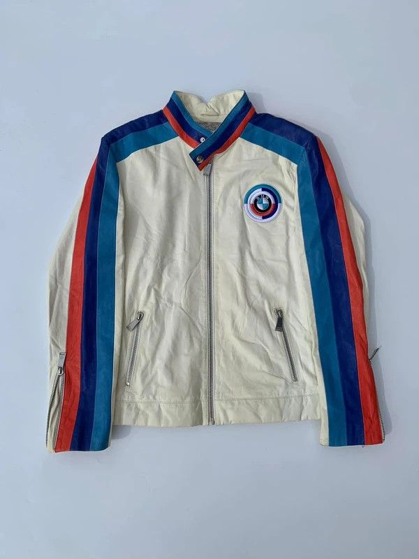 BMW Ultra rare vintage BMW M5 25th yr anniversary leather jacket Size US XL / EU 56 / 4 - 1 Thumbnail