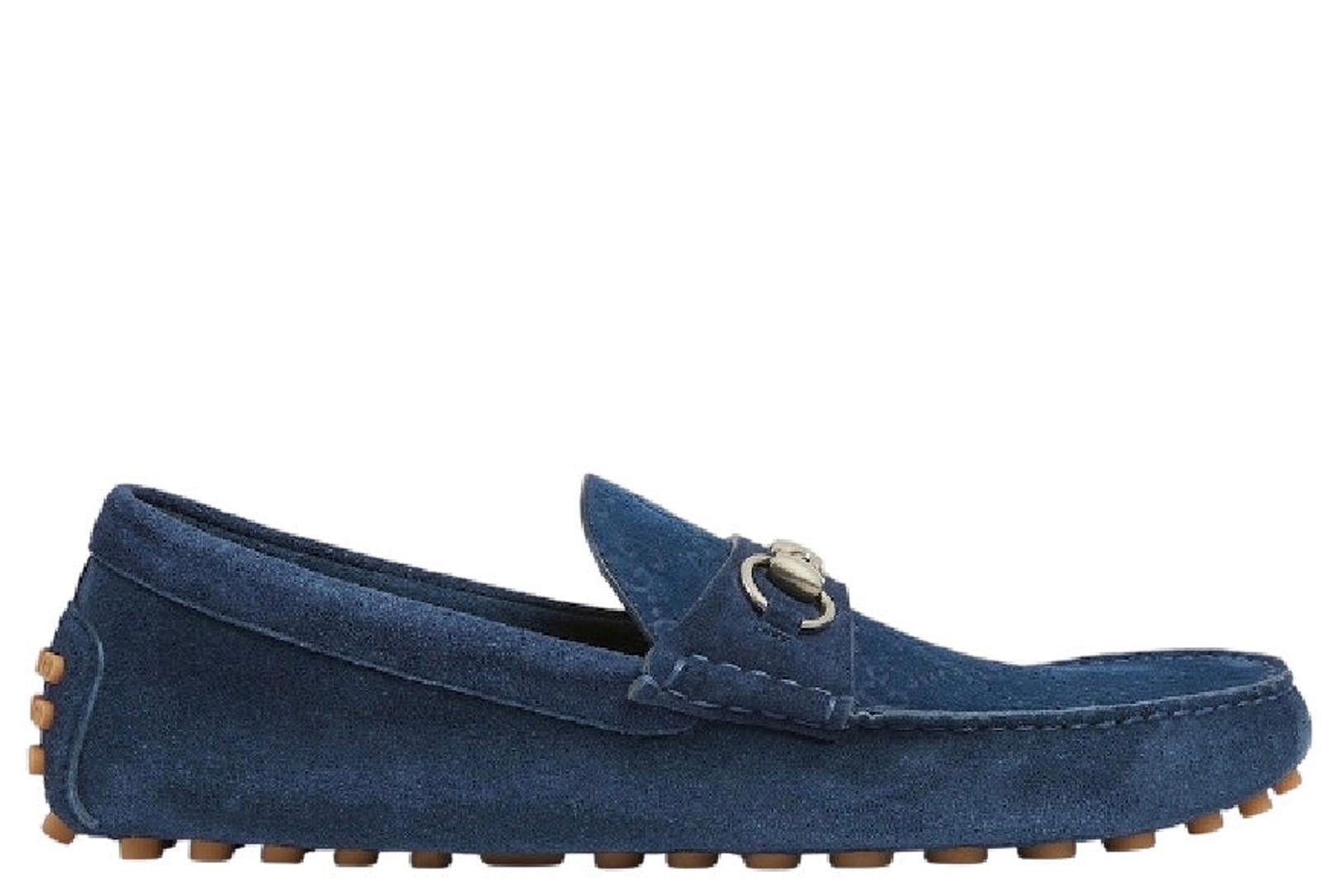 Gucci Gucci Horsebit GG Suede Drivers Size US 6 / EU 39 - 1 Thumbnail