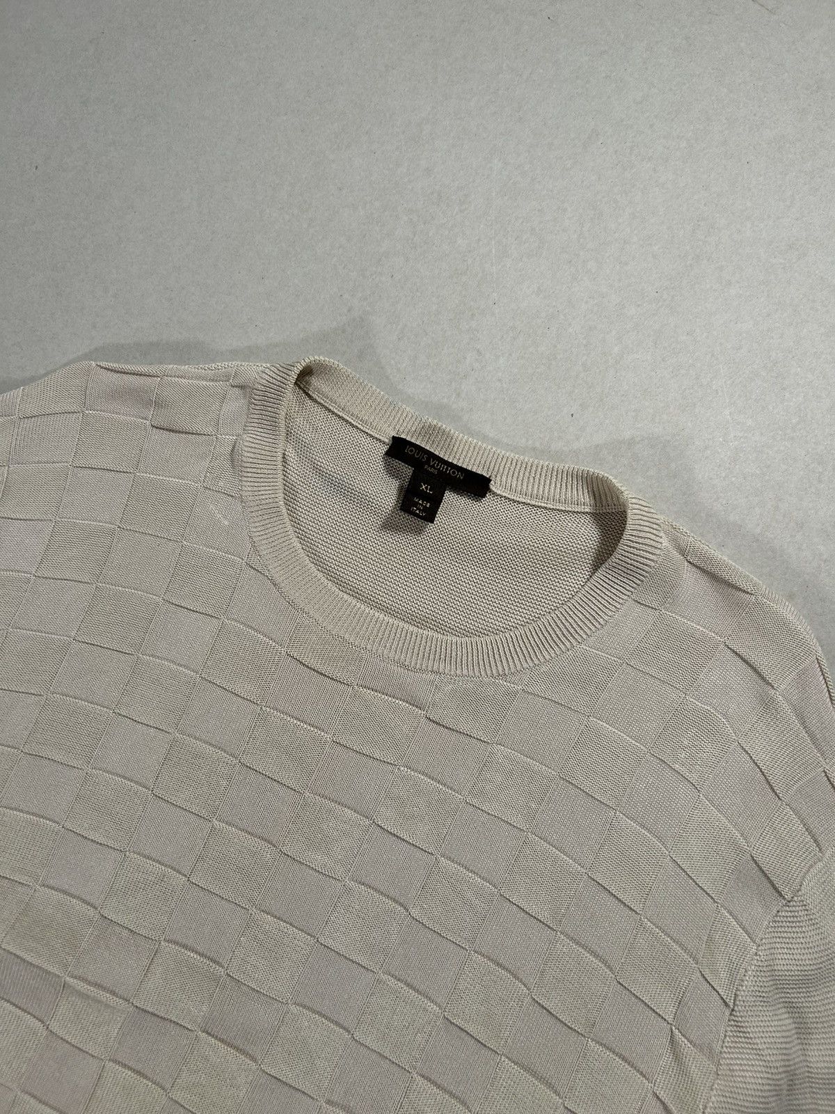 Designer × Louis Vuitton × Vintage SWEATHER RARE LOUIS VUITTON Size US XL / EU 56 / 4 - 4 Thumbnail