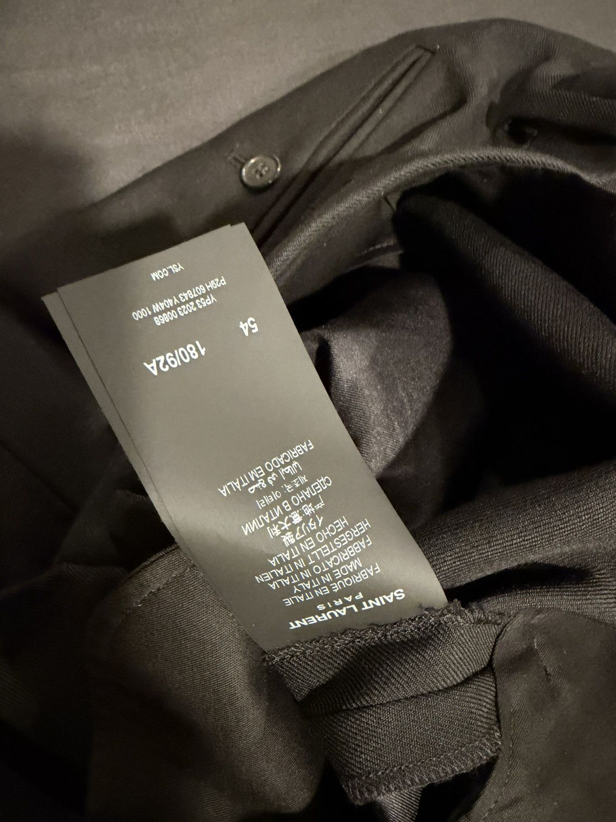 Saint Laurent Paris Saint laurent mens dress pants. 54/38. $1290 Size US 38 / EU 54 - 10 Thumbnail