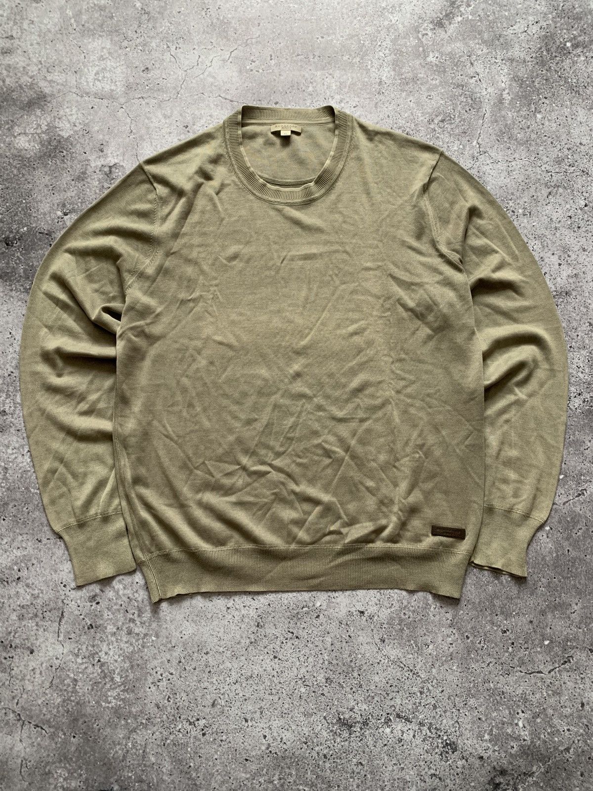 Burberry 🔥BURBERRY BRIT OLD MONEY STYLE LIGHT SWEATSHIRT Size US XL / EU 56 / 4 - 2 Thumbnail