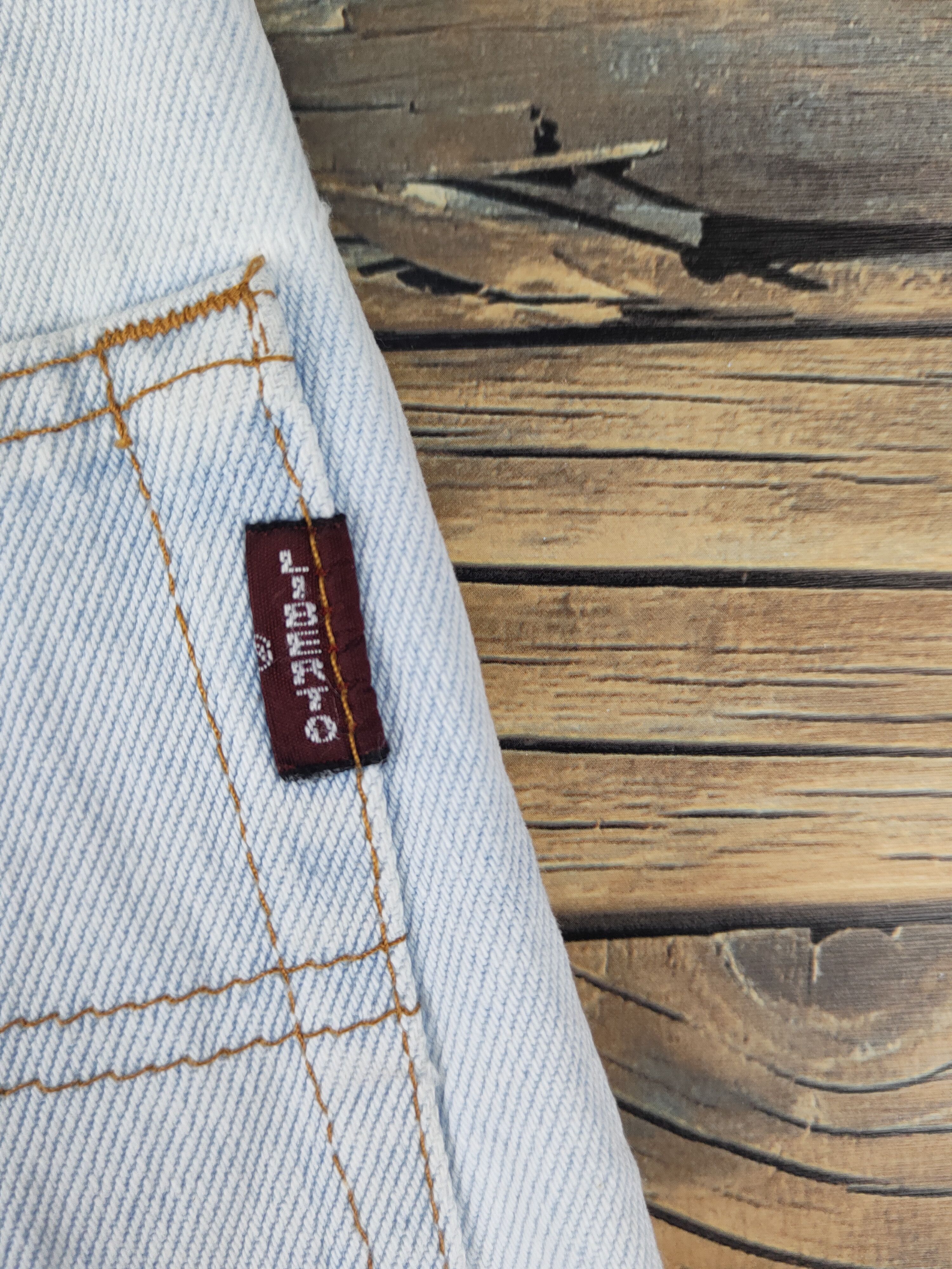 Vintage Liberto made in italy faded denim Ripped Jeans #W1987 Size US 27 - 10 Thumbnail