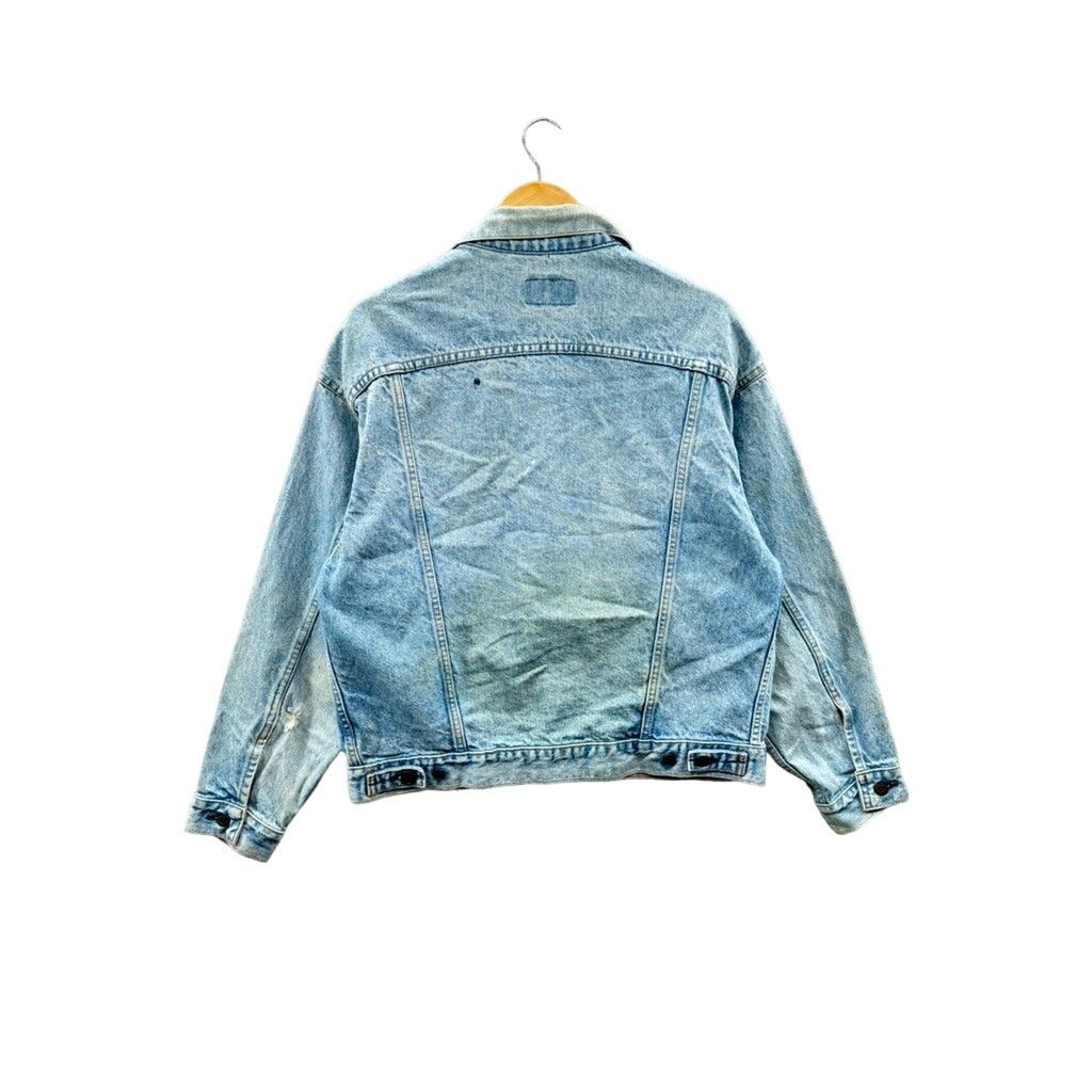Levi's × Vintage Vintage Levi's Men's Distressed Denim Trucker Jacket Size US L / EU 52-54 / 3 - 2 Thumbnail