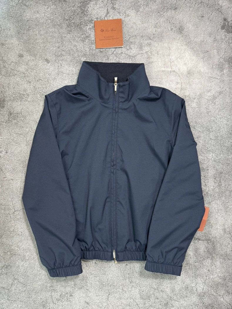 Moncler Loro Piana Kids Navy Double-Sided Jacket Size US S / EU 44-46 / 1 - 1 Thumbnail
