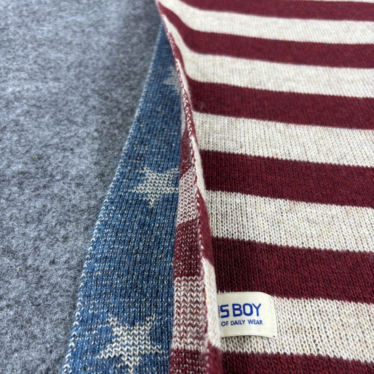 Beams Plus Beams Scarf # D799 # Muffler # Neckwear Size ONE SIZE - 3 Thumbnail