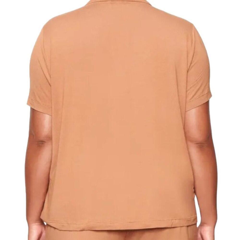 Designer CT1727 Skims NWT Sleep Shirt Camel 3X Size ONE SIZE - 2 Thumbnail