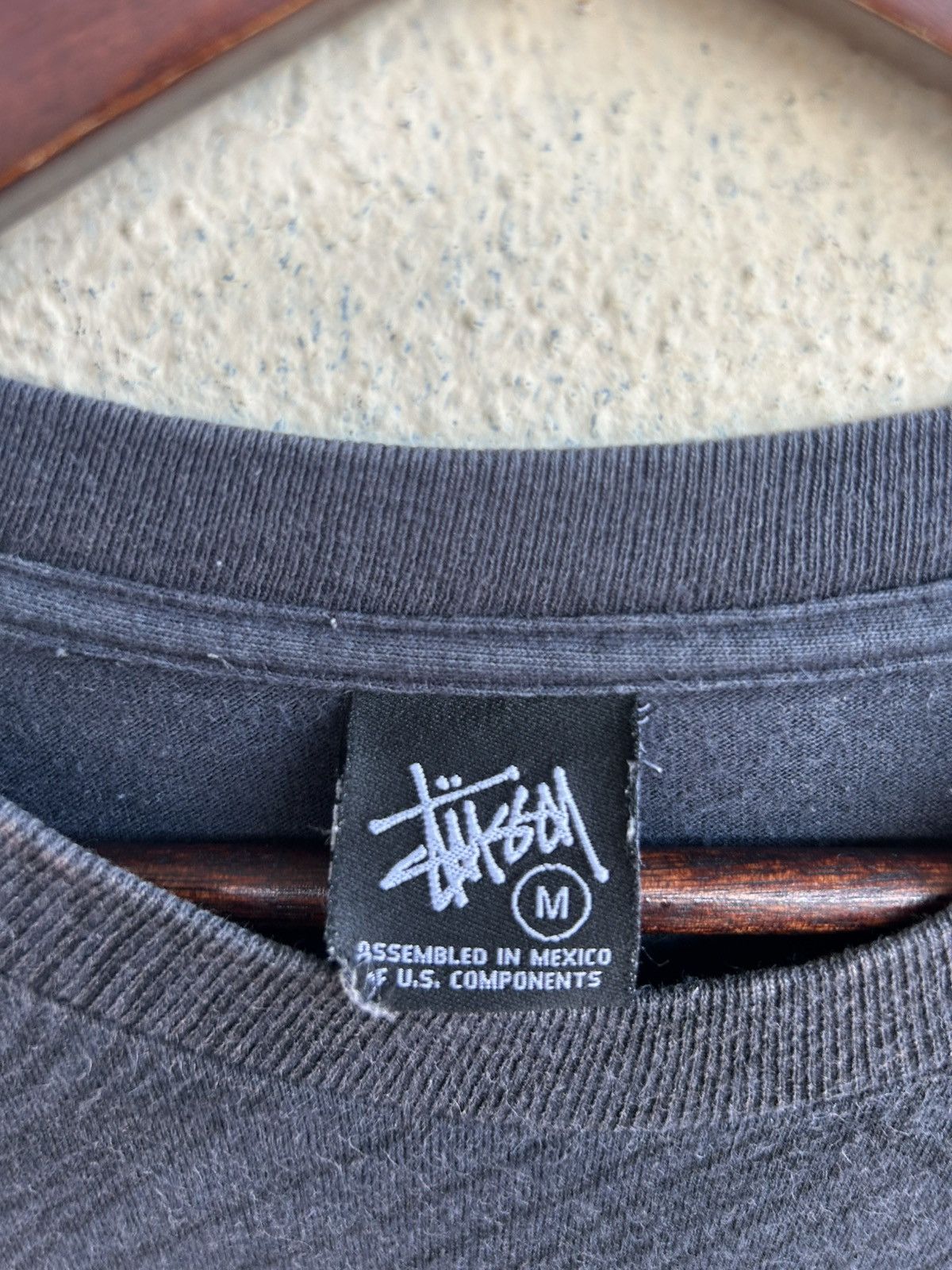 Nike × Stussy Vintage Rare Stussy X Nike Court Force Tshirt Size US M / EU 48-50 / 2 - 11 Thumbnail