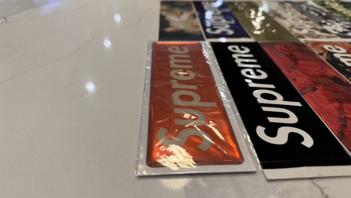 Supreme Supreme Box Logo Sticker Lot collection Size ONE SIZE - 11 Thumbnail