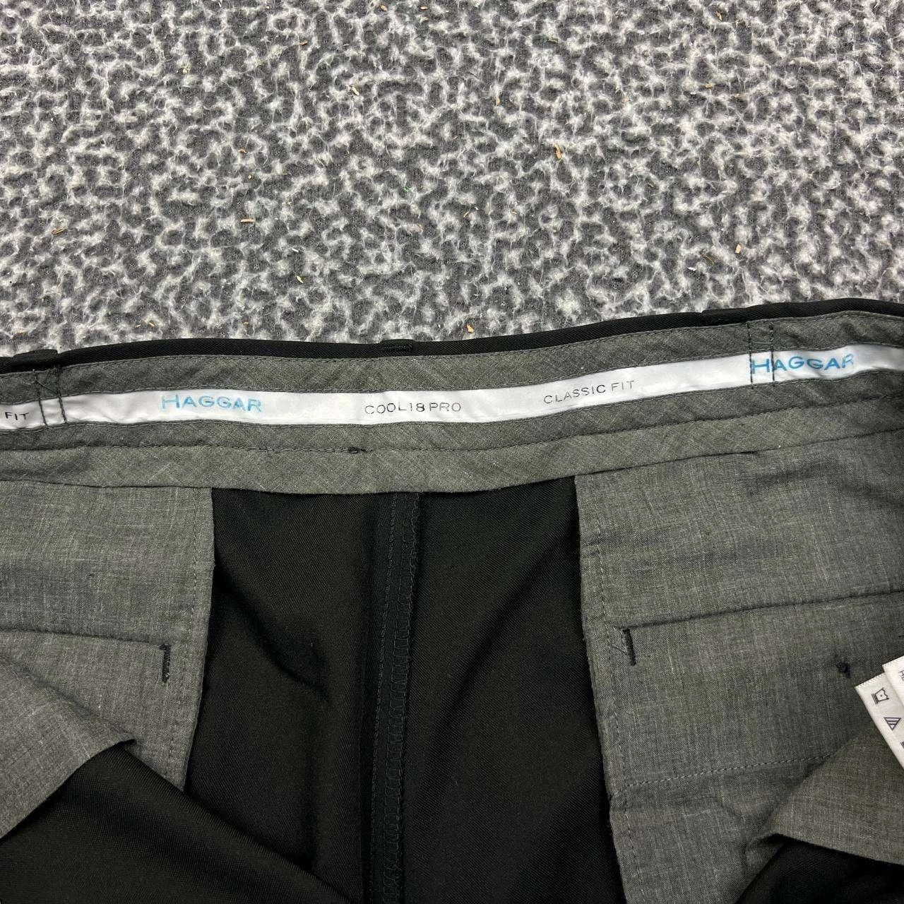 Haggar Haggar Dress Pants Men 36x30 Classic Fit Flat Front Pocket Size US 36 / EU 52 - 8 Thumbnail