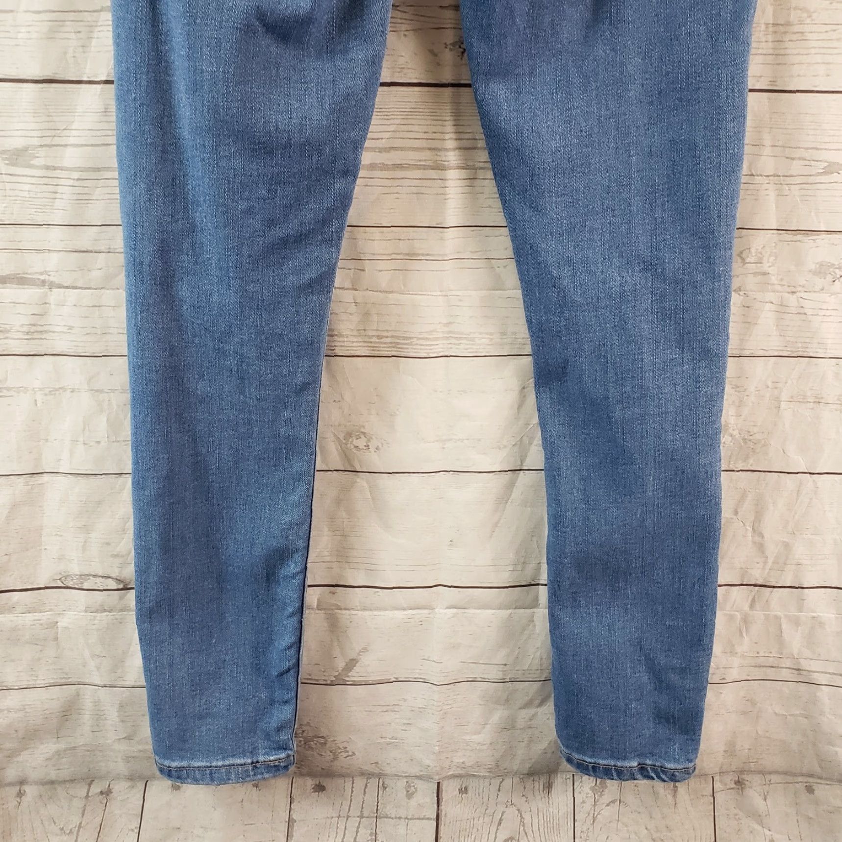 Bdg BDG Womens Twig High Rise Jeans Zip 26 Blue Skinny Denim Cotton Blend Modern Rise 10" Inseam 28" Regular Size Women's Jeans Size 26" / US 2 / IT 38 - 5 Thumbnail