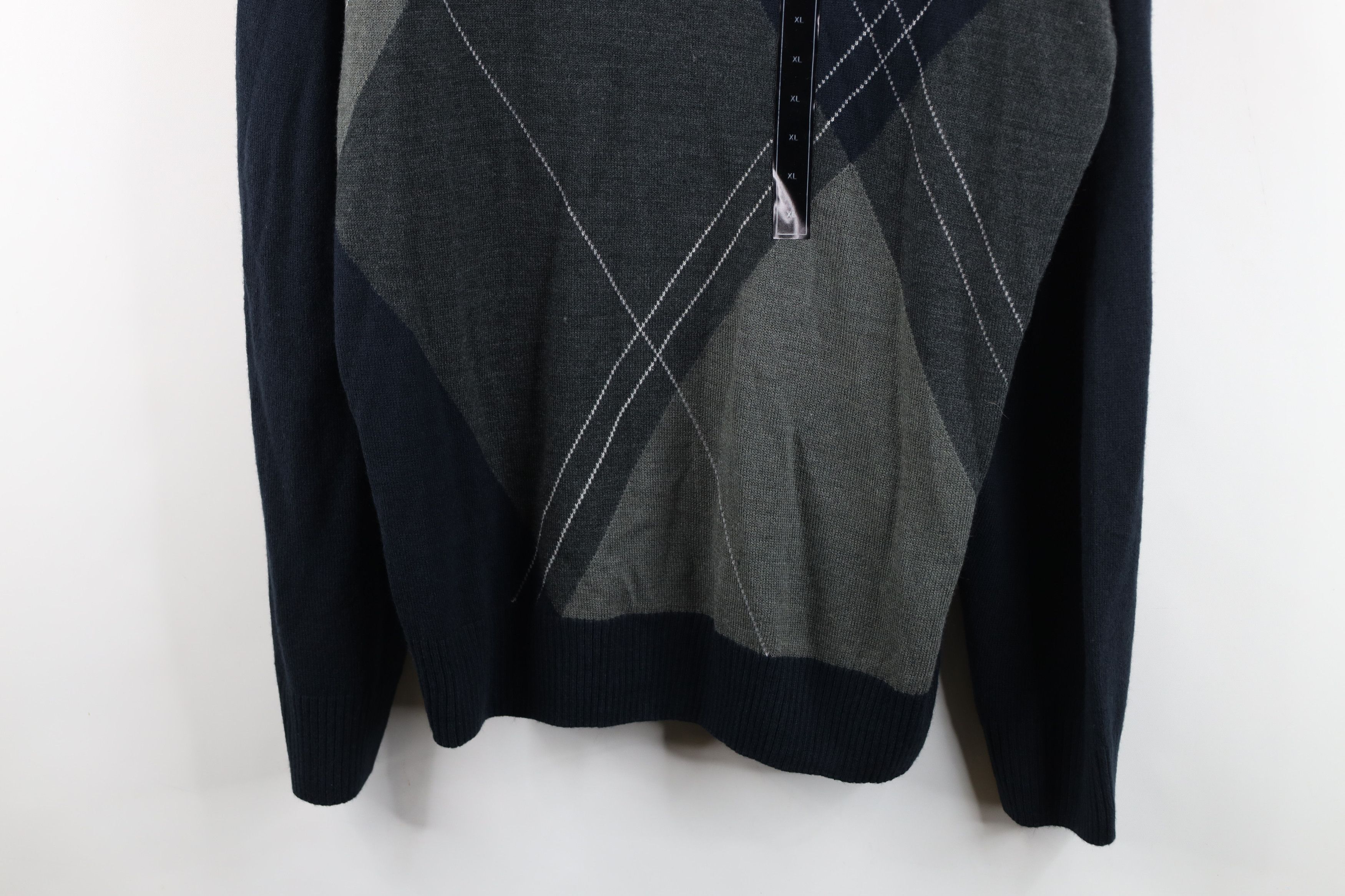Vintage Deadstock Vintage Y2K Streetwear Knit Crewneck Sweater Size US XL / EU 56 / 4 - 3 Thumbnail