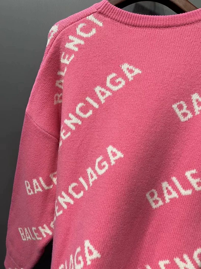 Balenciaga Balenciaga Bullet screen full of Logo sweater Size US S / EU 44-46 / 1 - 2 Thumbnail