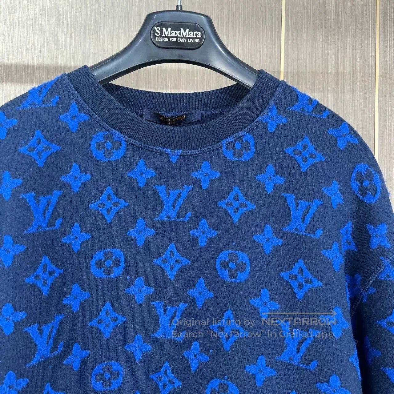 Louis Vuitton louis vuitton blue monogram sweatshirt for men. Size US S / EU 44-46 / 1 - 3 Thumbnail