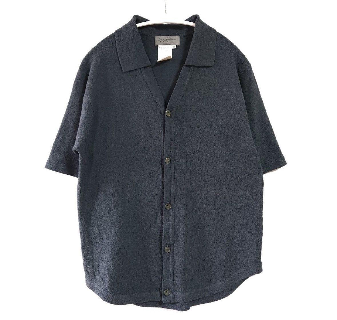Yohji Yamamoto Yohji Yamamoto 1997SS Knit Short Sleeve Shirt Size US M / EU 48-50 / 2 - 1 Thumbnail