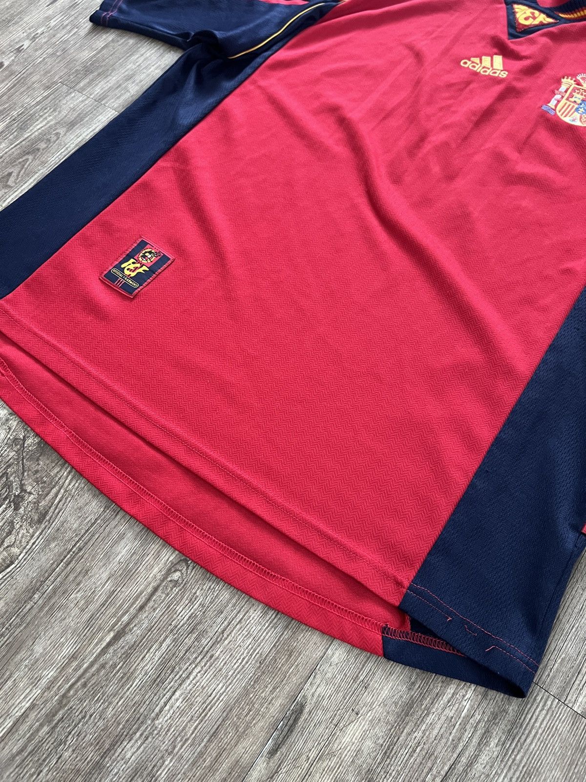 Adidas Adidas Spain 1998/1999 Home Jersey World Cup Size US L / EU 52-54 / 3 - 2 Thumbnail