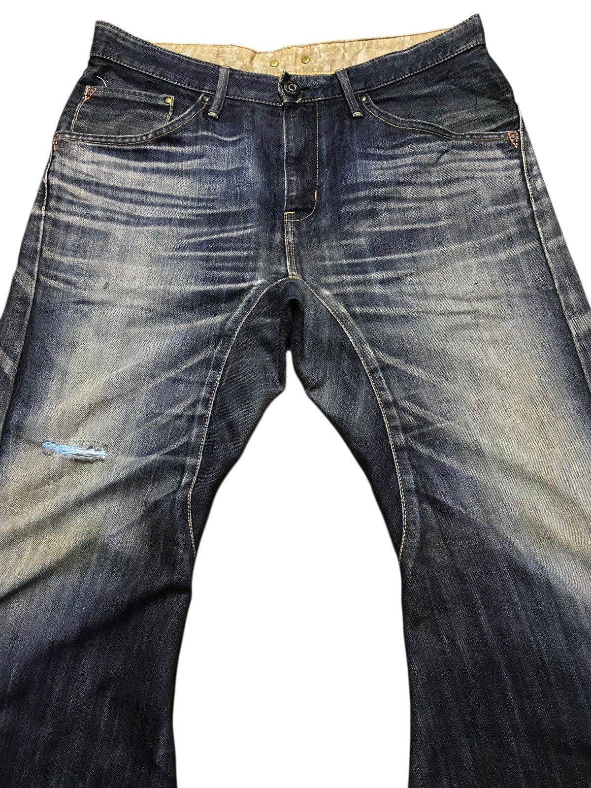 Edwin Vintage Edwin XV Funtion Curve Leg Loose Jeans Size US 33 - 3 Thumbnail