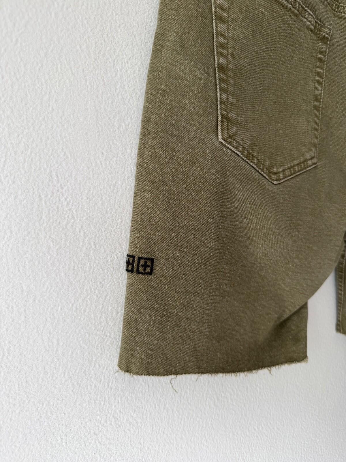 Ksubi new Ksubi mens denim shorts chopper outback green 32 m Size US 32 / EU 48 - 7 Thumbnail