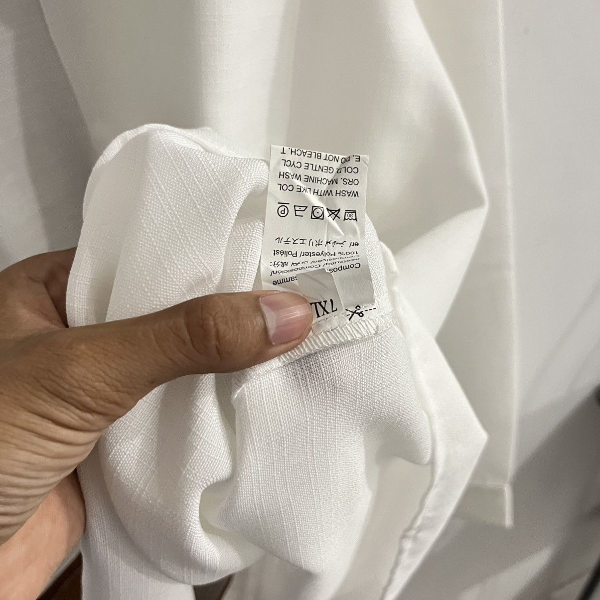 Japanese Brand Blank Campcollar Bigsize Button Up Size US XXL / EU 58 / 5 - 5 Thumbnail
