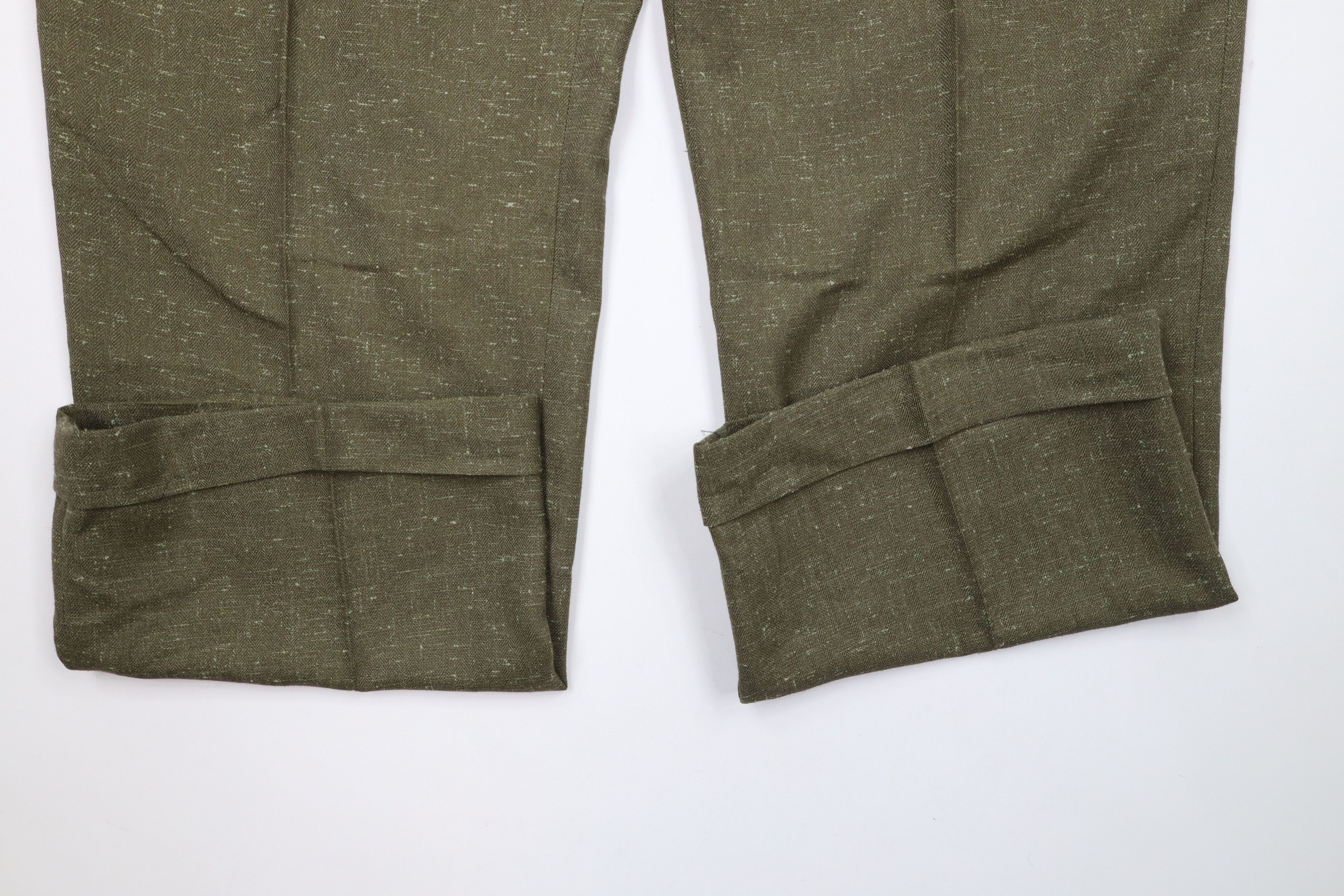 Vintage Vintage 90s Rockabilly Atomic Fleck Wide Leg Chino Pants Size US 38 / EU 54 - 5 Thumbnail